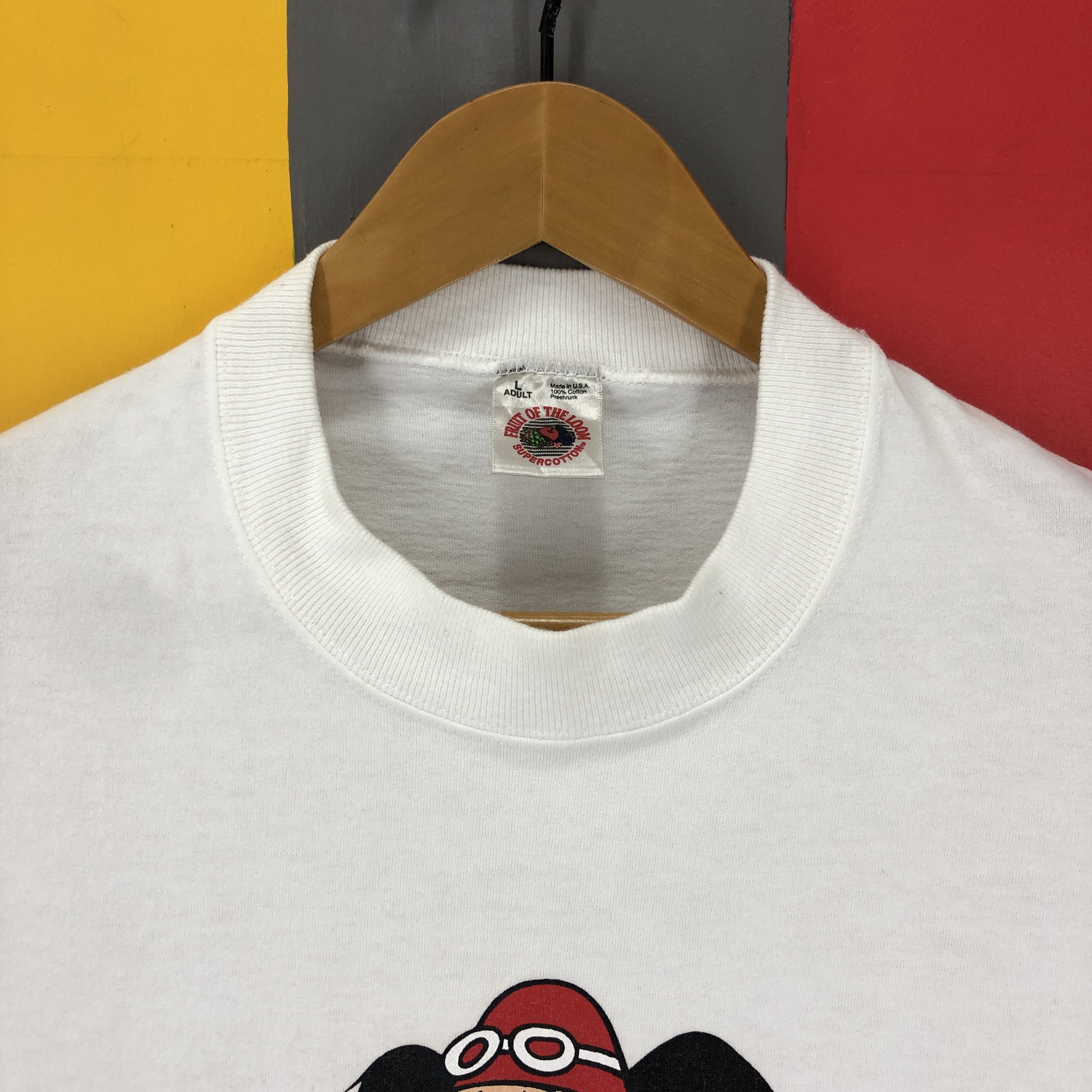Vintage 1994 Vintage WACKY RACES DASTARDLY & MUTTLEY Tees #1475/AY Size US L / EU 52-54 / 3 - 2 Thumbnail