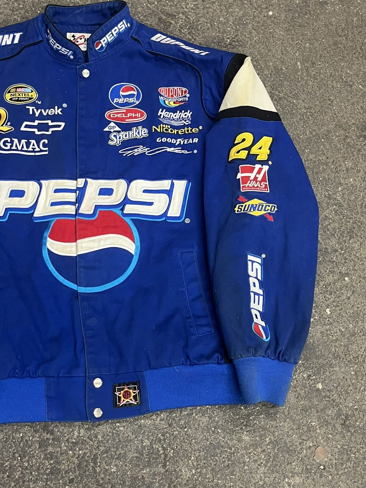 NASCAR × Vintage Nascar vintage Pepsi jacket streetwear hype rare Size US XL / EU 56 / 4 - 3 Thumbnail