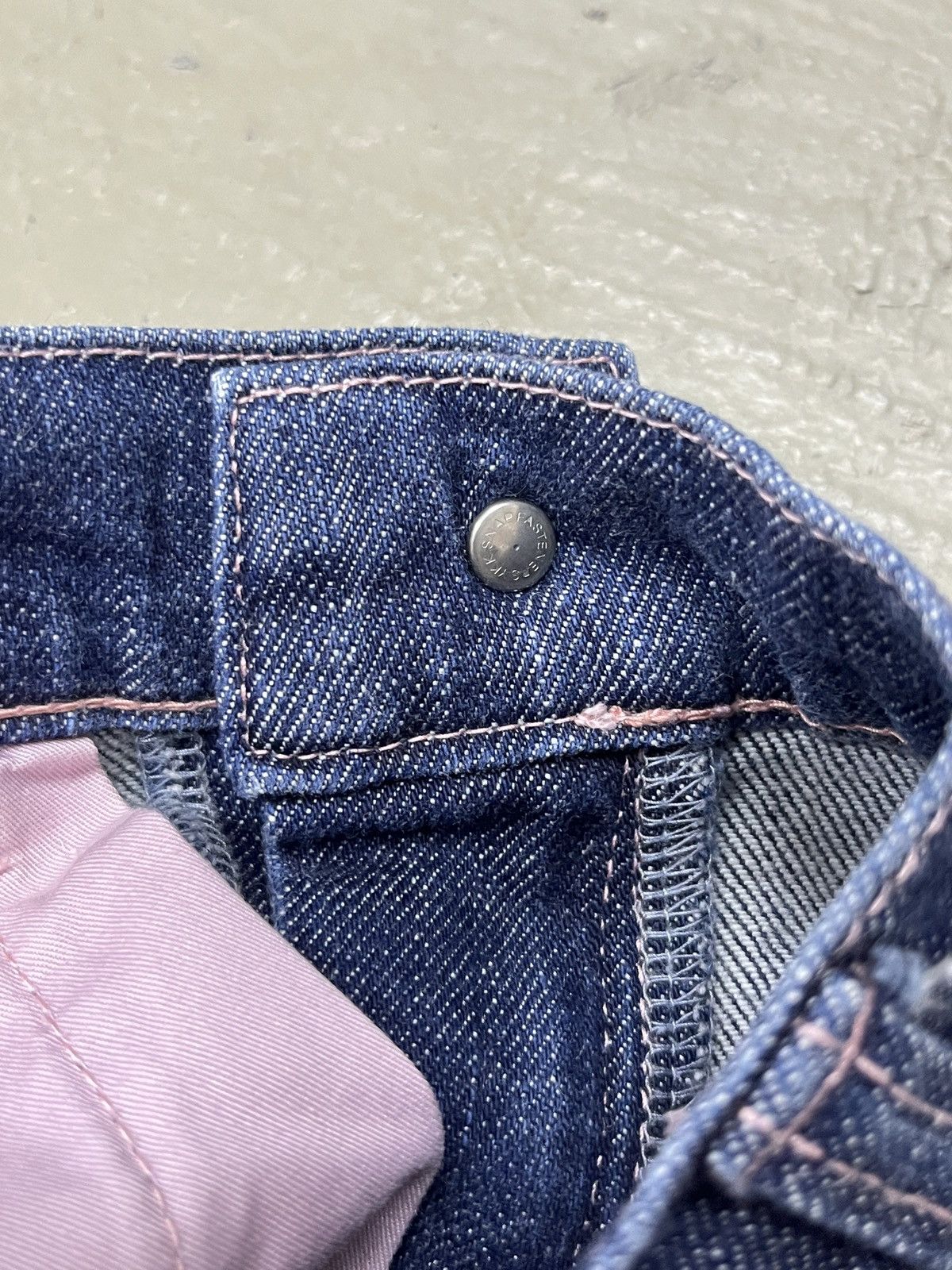 Hysteric Glamour × If Six Was Nine × Vintage Natsuki by Kitamura Vintage Flare Raw Denim Size 29" - 14 Thumbnail