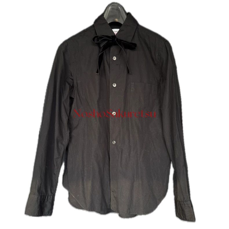Comme des Garcons Comme Des Garcons Velvet bow-tie shirt Size XS / US 0-2 / IT 36-38 - 1 Thumbnail