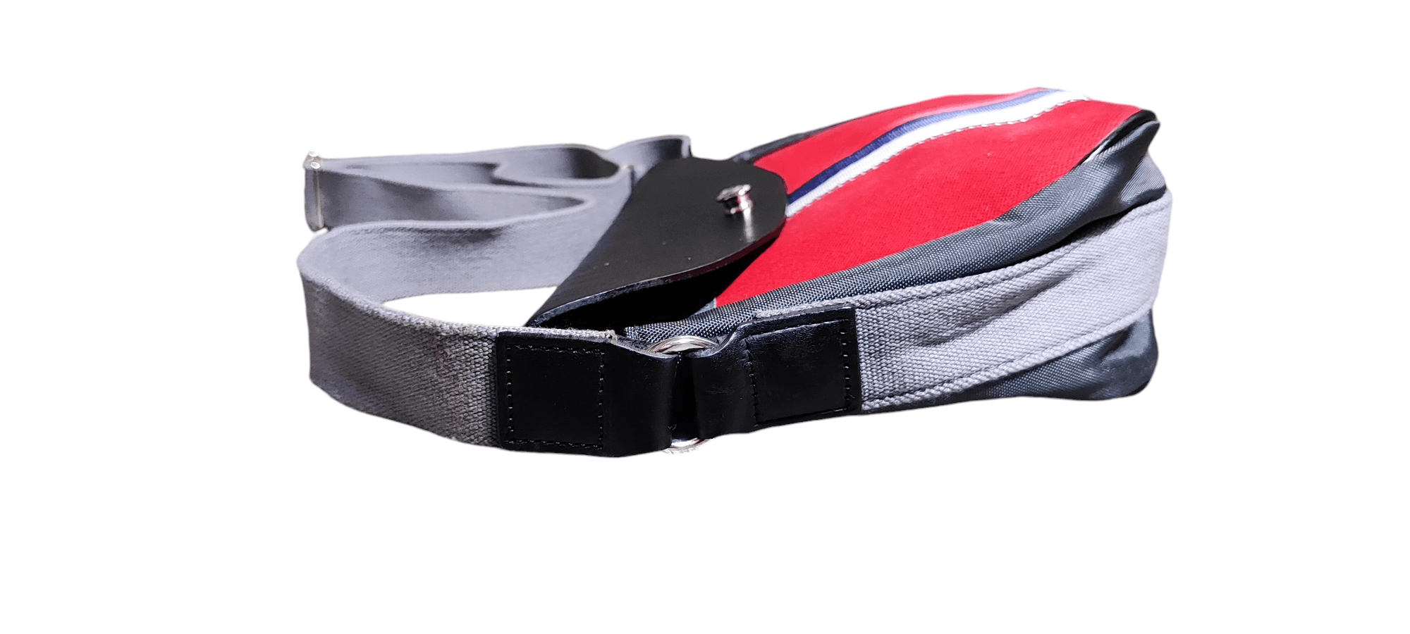 Japanese Brand BINCL+S / Japan Leather X Canvas Shoulder bag pouch Size ONE SIZE - 4 Thumbnail
