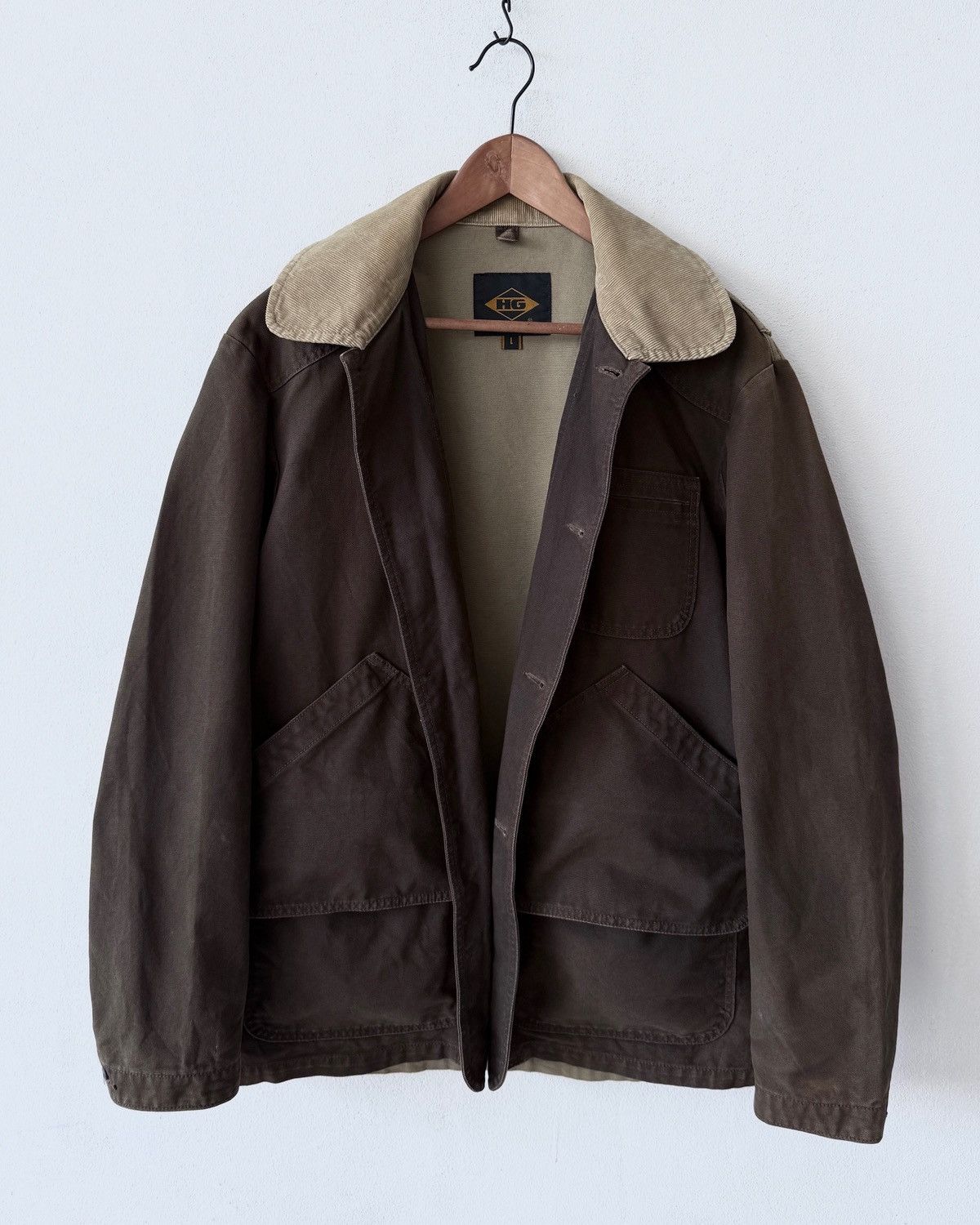 Hysteric Glamour HYSTERIC GLAMOUR VINTAGE CANVAS HUNTING JACKET Size US L / EU 52-54 / 3 - 4 Thumbnail