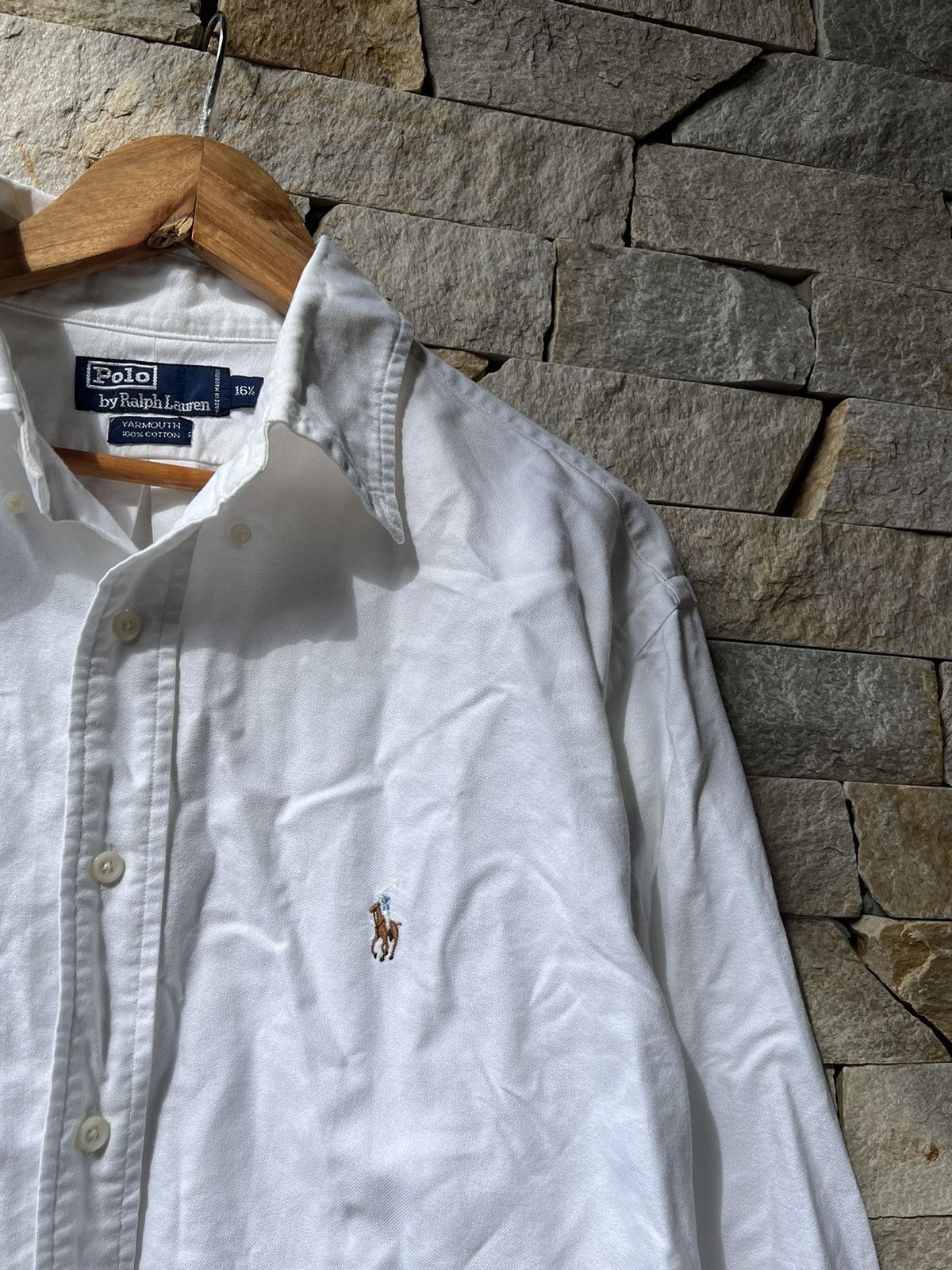 Polo Ralph Lauren × Ralph Lauren × Vintage Polo Ralph Lauren Vintage Shirt Size US XL / EU 56 / 4 - 3 Thumbnail