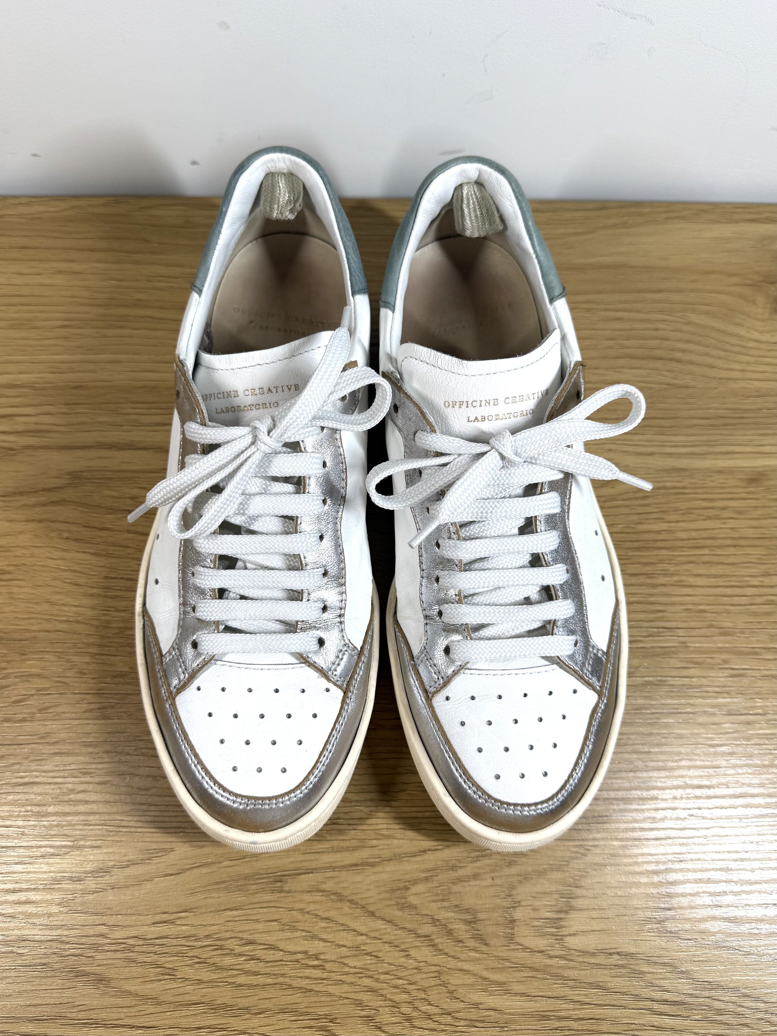 Officine Creative Officine Creative Distressed Low Top Sneakers it37.5 Size US 7.5 / IT 37.5 - 4 Thumbnail