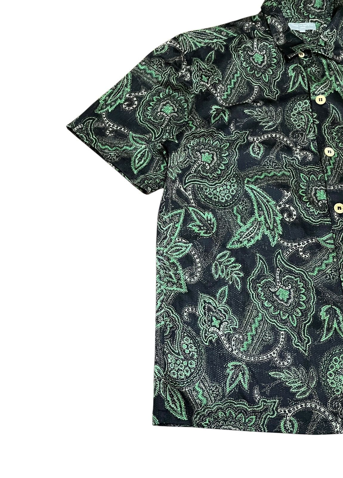 Comme des Garcons Homme Rare Vintage Comme Des Garcons Homme Paisley Shirt 1990s Size US M / EU 48-50 / 2 - 5 Thumbnail