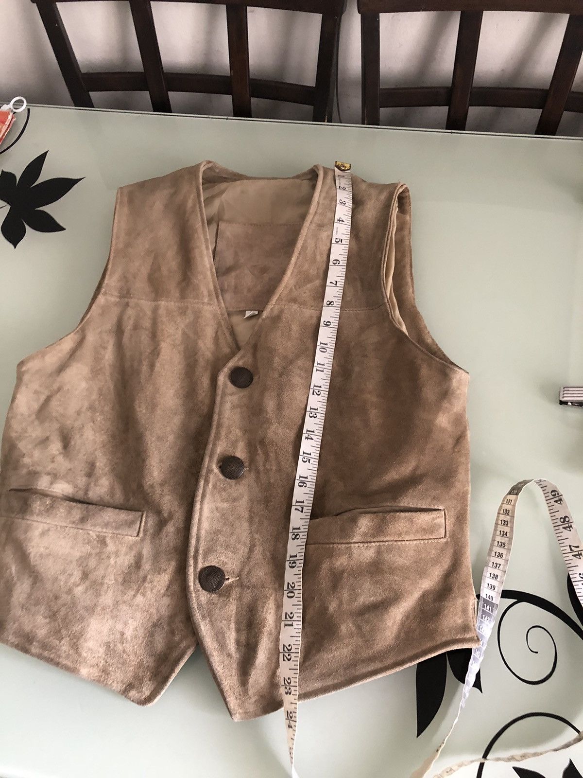 Vintage Vintage Hidesign Suede Leather Vest Jacket Size US S / EU 44-46 / 1 - 15 Thumbnail
