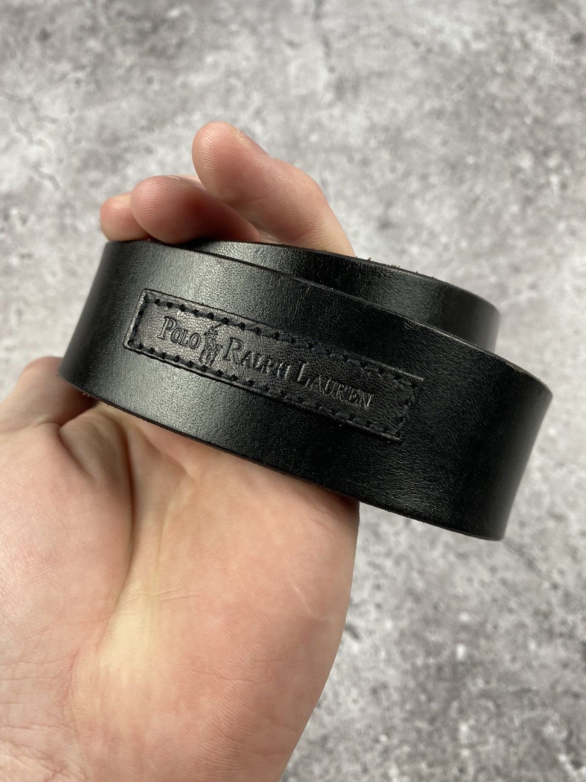 Polo Ralph Lauren Vintage Polo Ralph Lauren Leather Belt Very Rare Size ONE SIZE - 6 Thumbnail
