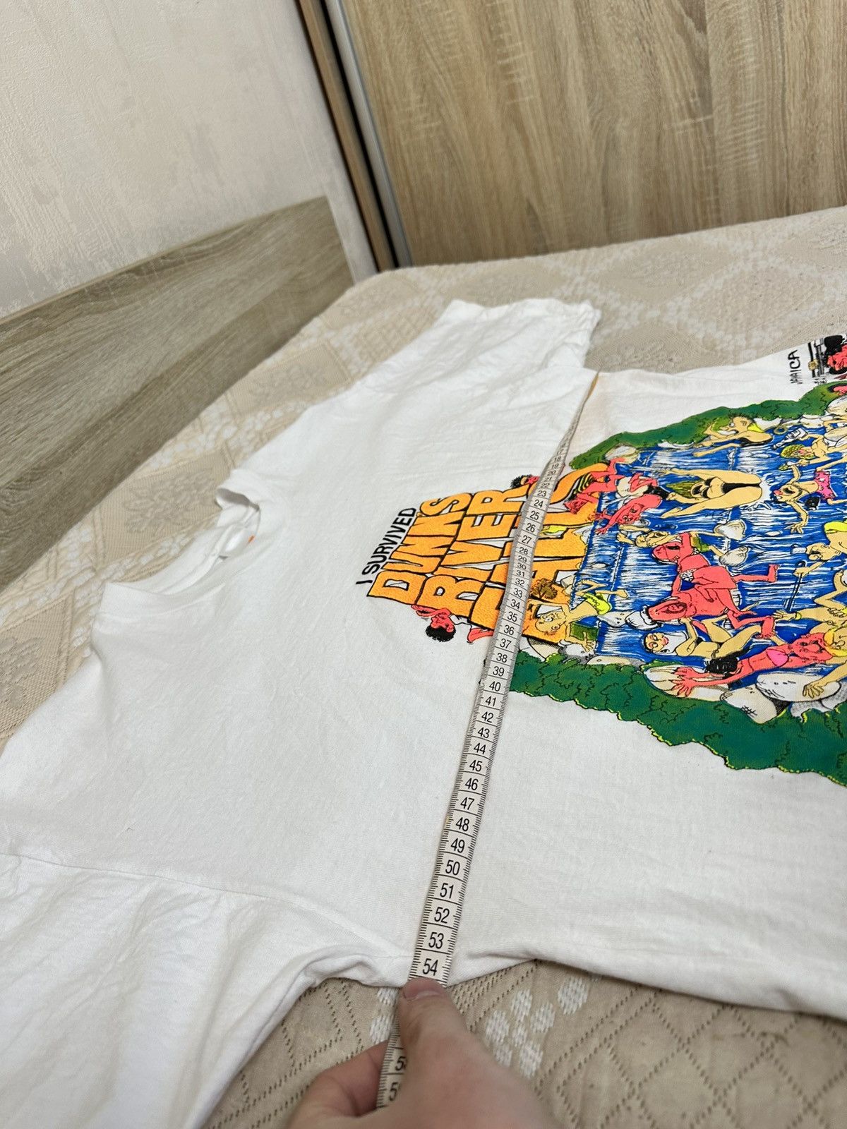 Quiksilver 🔥 90s I Survived Dunns River Falls Jamaica Vintage T Shirt Size US L / EU 52-54 / 3 - 11 Thumbnail