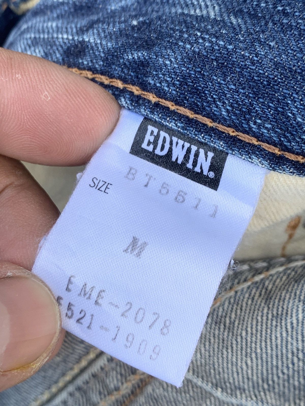 Edwin FLARE EDWIN 503 BLUE TRIP. SALE ONLY JAPAN 🇯🇵 Size US 32 / EU 48 - 7 Thumbnail