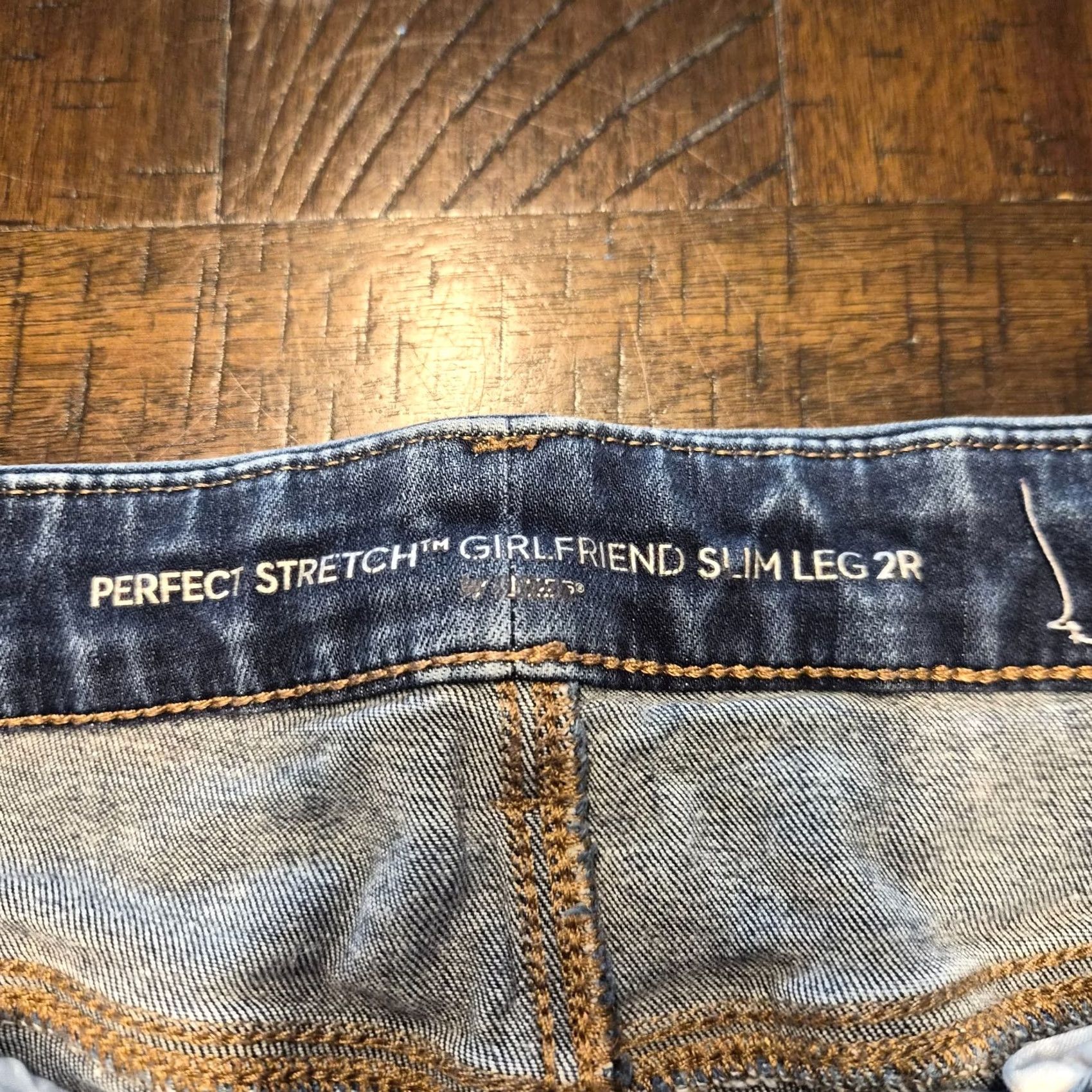 Vintage Chico's Jeans Slim Leg Ankle Stretch Blue Size 2 (12) Size 34" / US 12 / IT 48 - 3 Thumbnail
