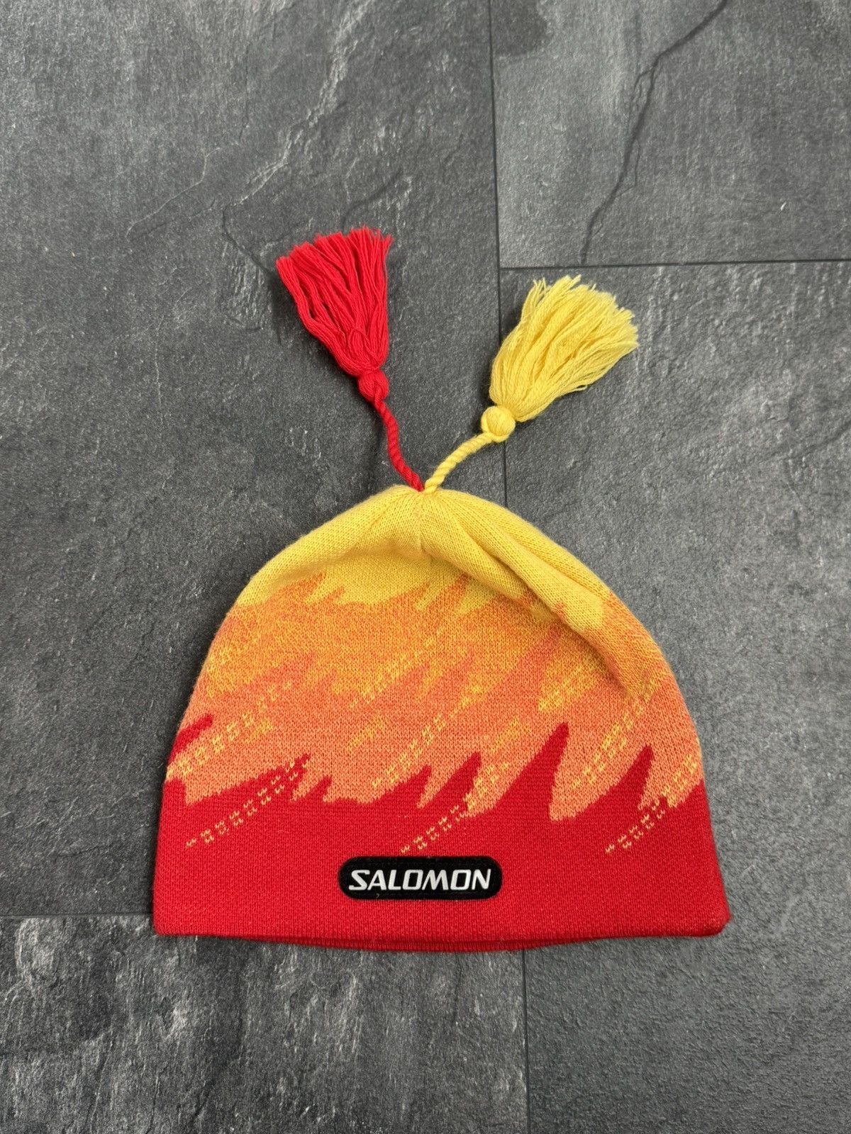 Salomon 🔥Vintage Salomon Fire Hat Size ONE SIZE - 2 Thumbnail