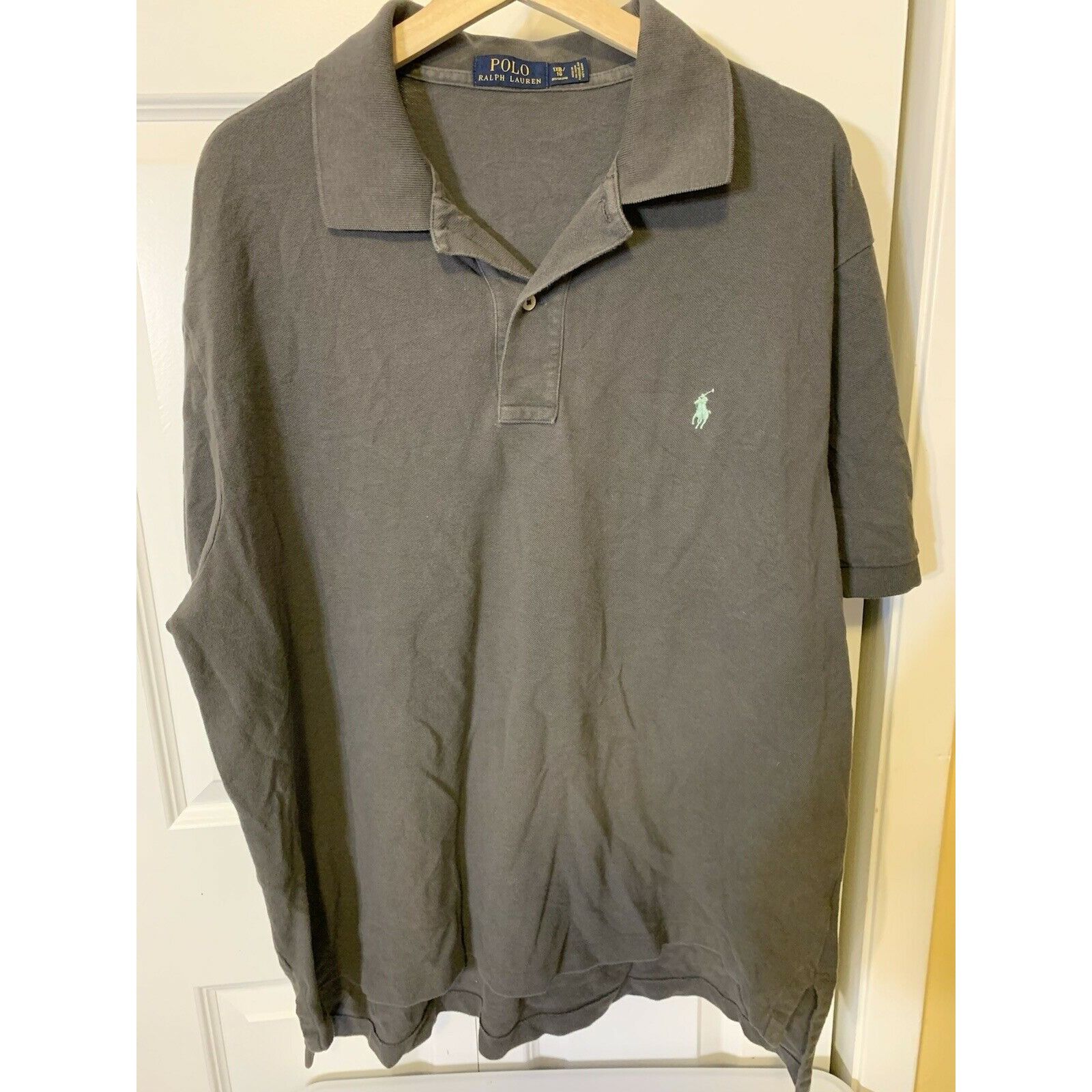 Polo Ralph Lauren Polo Ralph Lauren Pony Shirt Men’s Sz 1XB Big Gray Size US XL / EU 56 / 4 - 4 Thumbnail