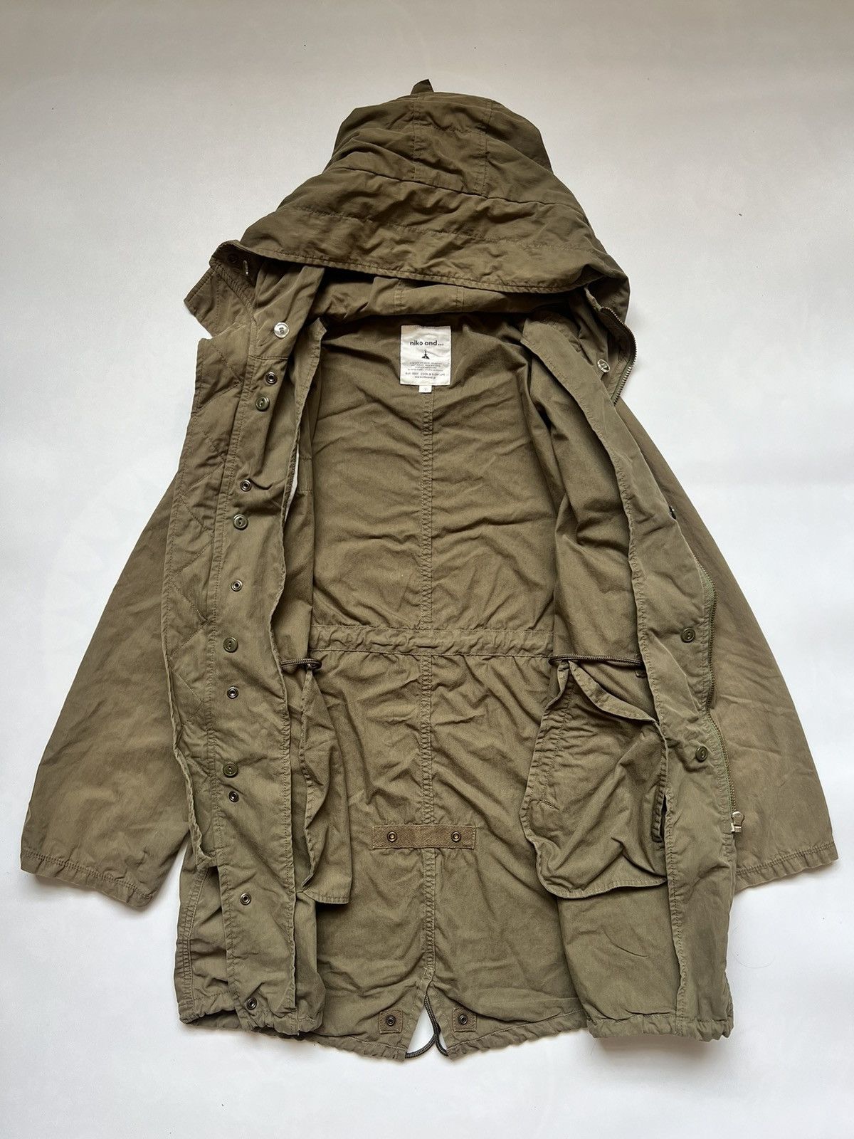 Japanese Brand Niko And .. Fishtail Parkas Military Size US L / EU 52-54 / 3 - 3 Thumbnail