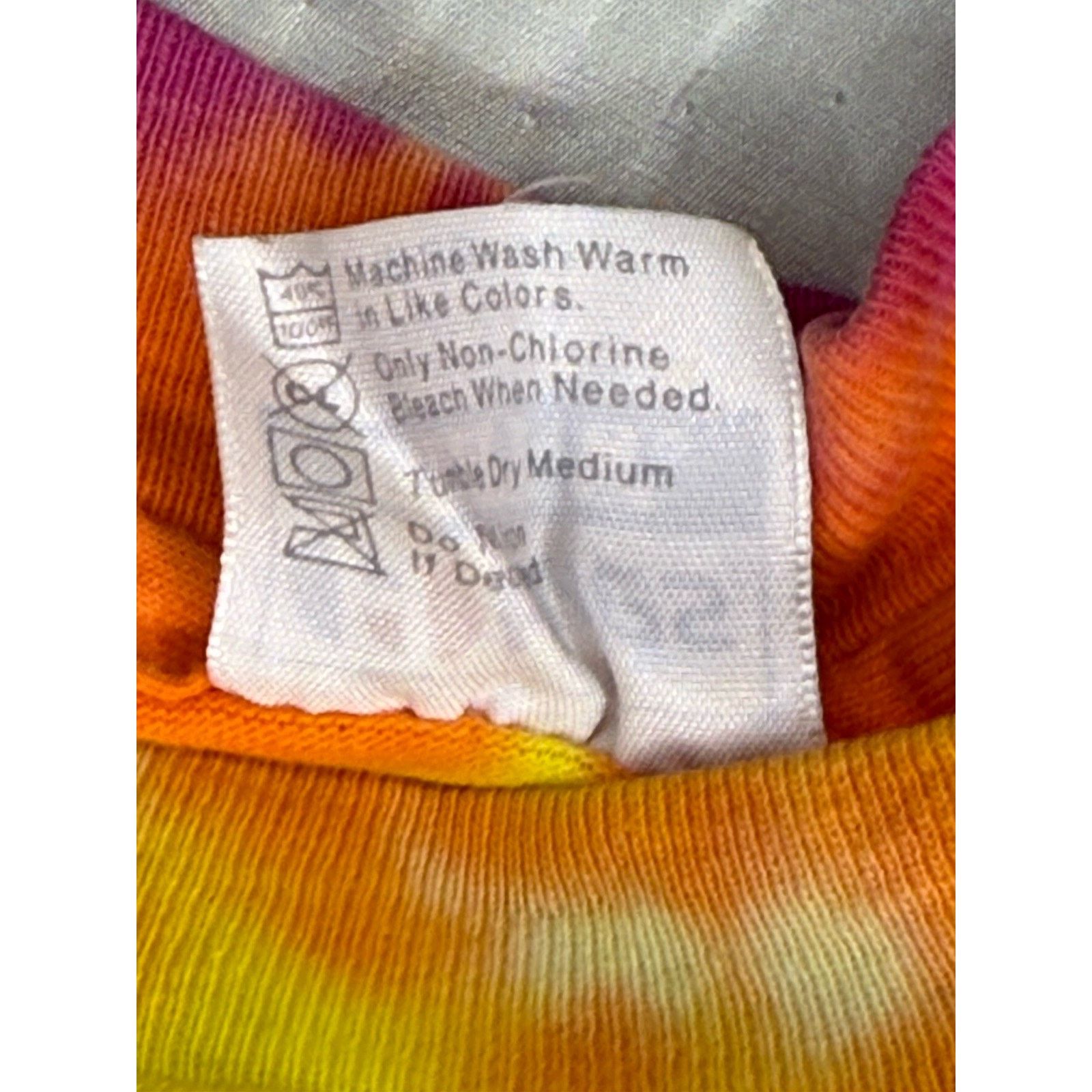 Disney VTG Alice In Wonderland Caterpillar Tie Dye T Shirt Mens M Size US M / EU 48-50 / 2 - 12 Thumbnail