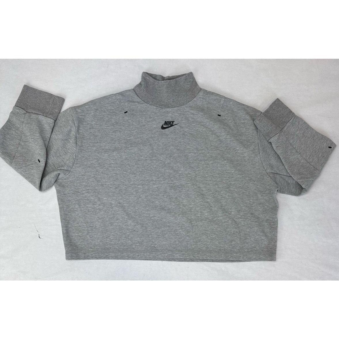 Nike Nike Tech Fleece Turtleneck Sweatshirt Gray Heather Size XS Size XS / US 0-2 / IT 36-38 - 1 Thumbnail