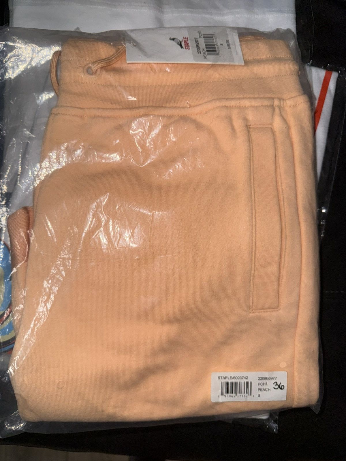 Jeff Staple Pigeon Fleece Sweatpants Peach Size S Joggers in Beige, Men's (Size 30) — image 4 of 6