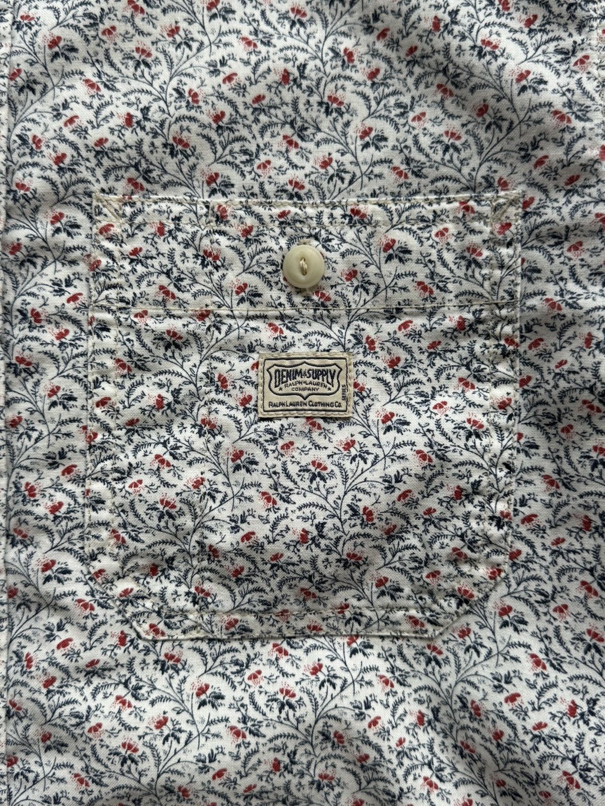 Denim & Supply Ralph Lauren Denim & Supply RL Flower Shirt Size US S / EU 44-46 / 1 - 1 Thumbnail