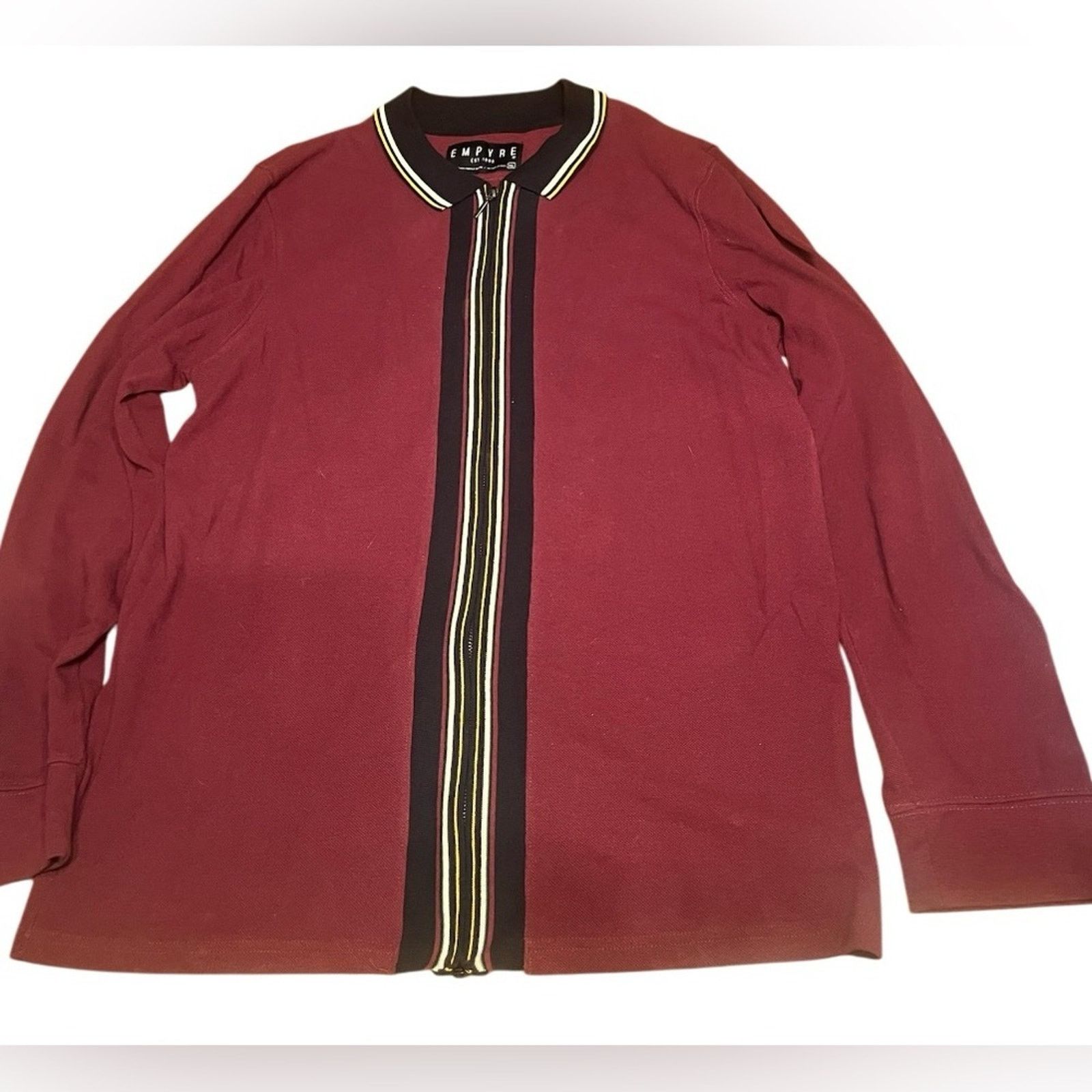 Empyre Empyre men’s long sleeve full zip top, size XL Size US XL / EU 56 / 4 - 1 Thumbnail