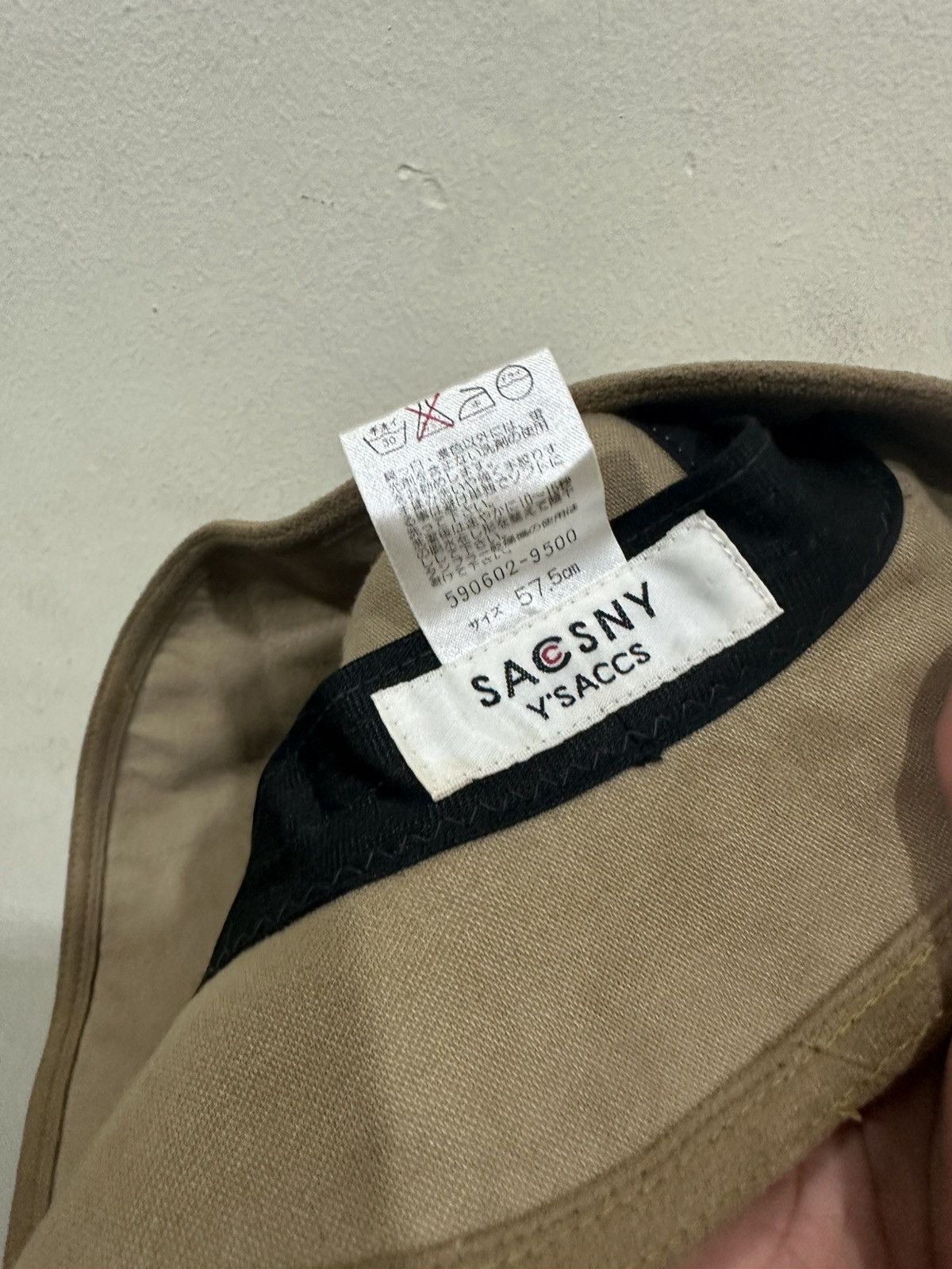 Yohji Yamamoto VTG Sacsny Y’sacc By Yohji Yamamoto Bucket Hat Size ONE SIZE - 5 Thumbnail