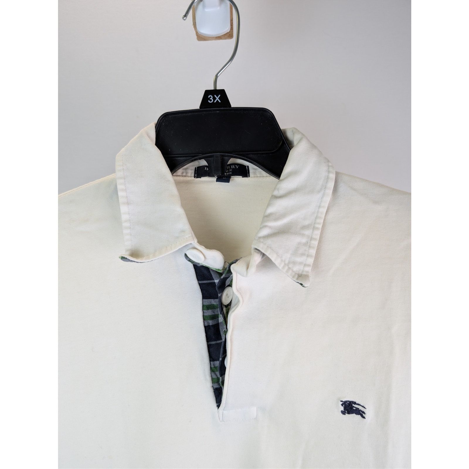Burberry o1rshd1 CC20 Polo Shirt in Off-white Size US M / EU 48-50 / 2 - 8 Thumbnail