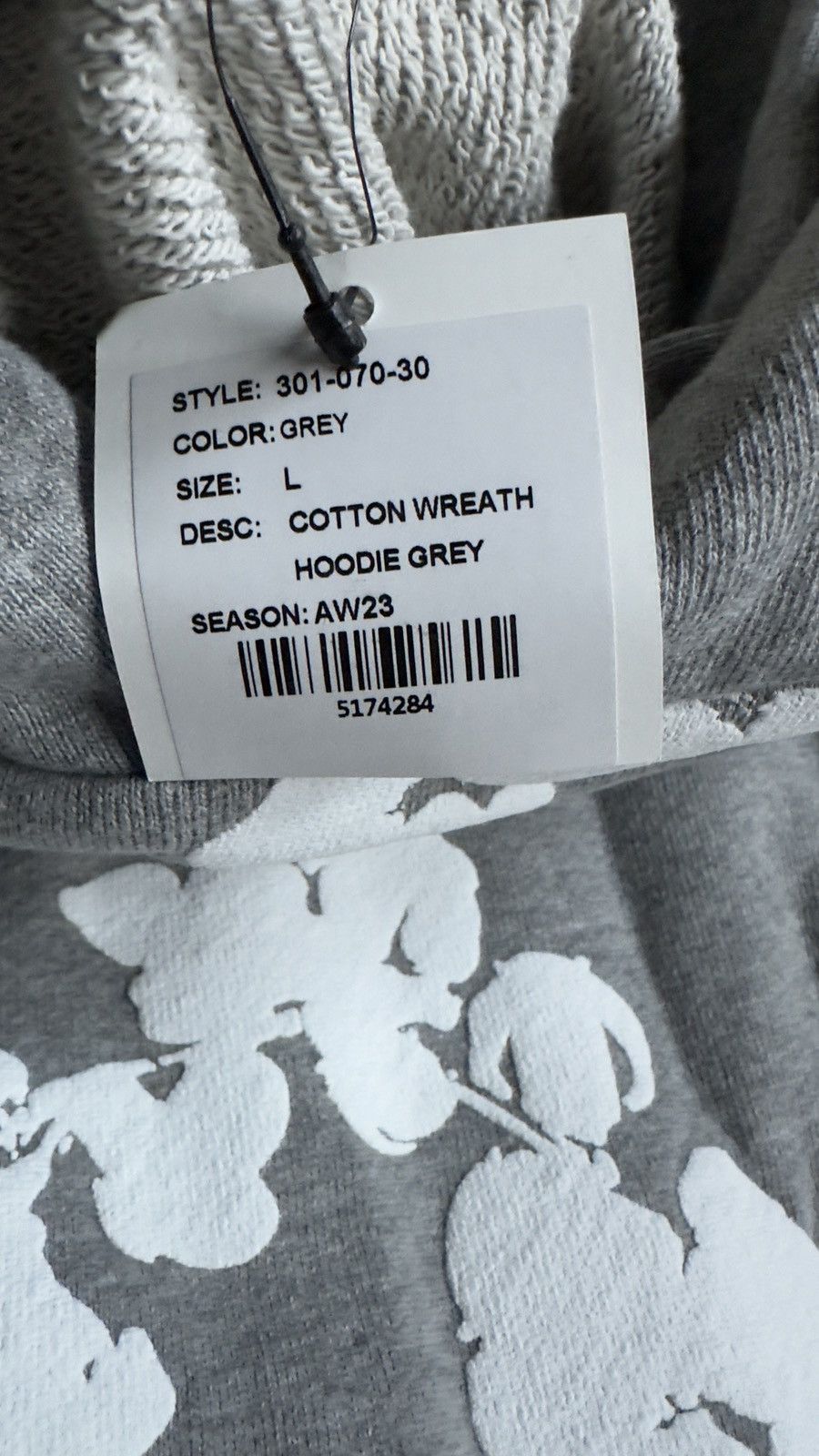 DENIM TEARS Denim Tears Grey LARGE NEW Size US L / EU 52-54 / 3 - 4 Thumbnail