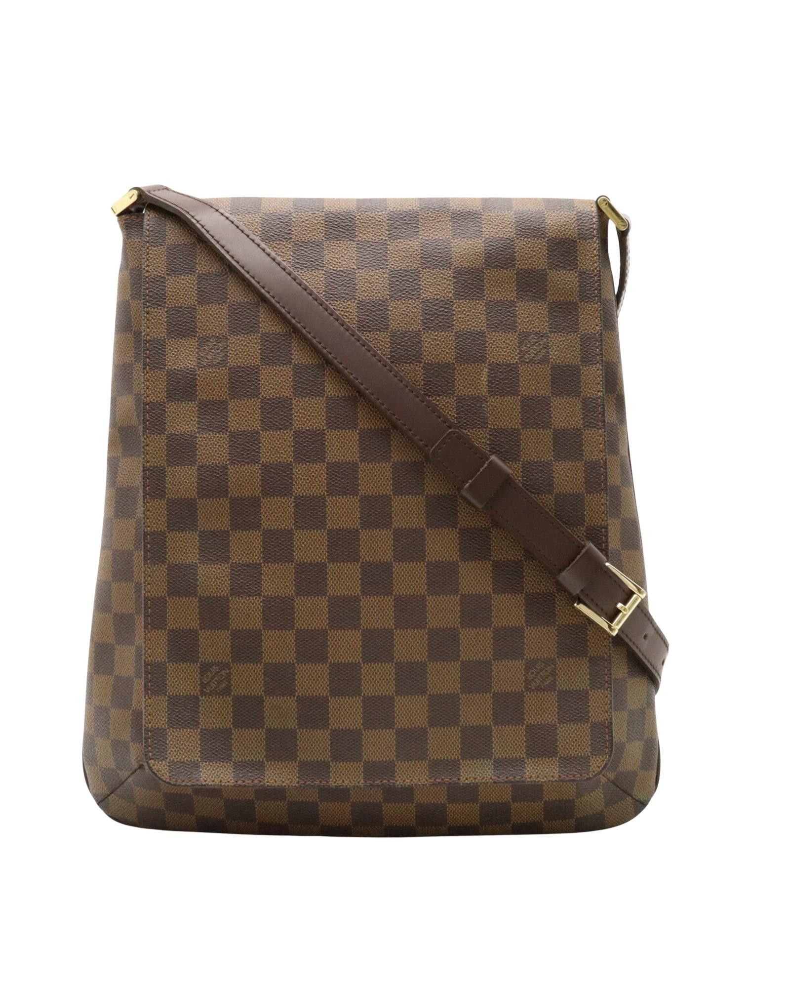image of Versatile Louis Vuitton Shoulder Bag in Brown, Women's