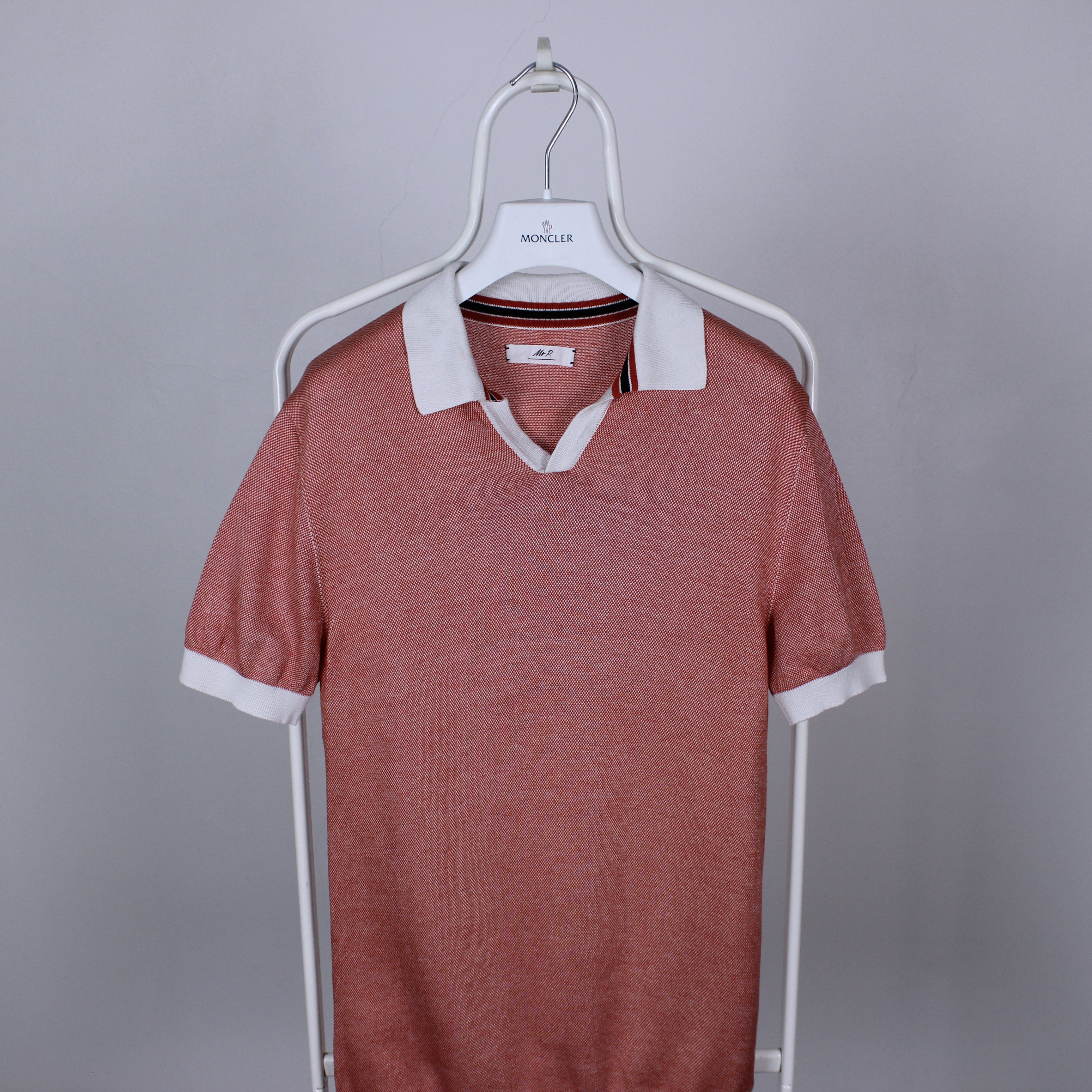 Mr P. Mr p Polo shirt men orange s Size US S / EU 44-46 / 1 - 2 Thumbnail