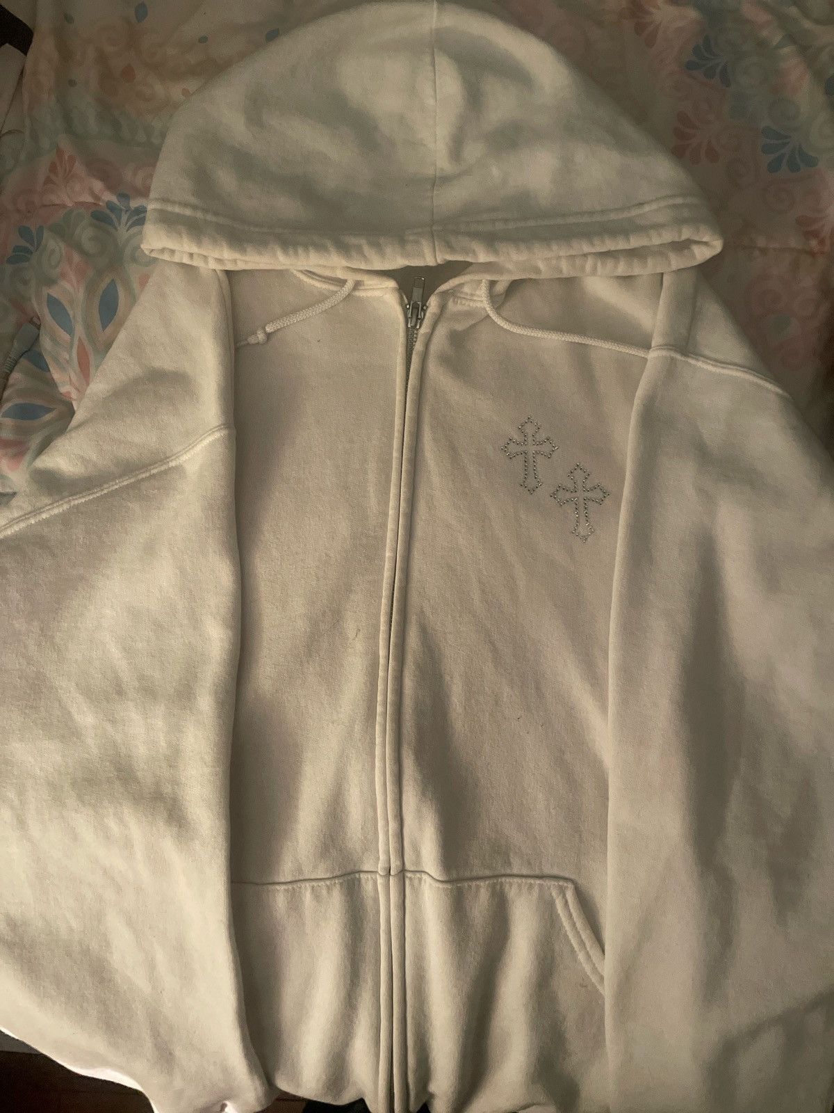 Other White cross zip-up hoodie Size M / US 6-8 / IT 42-44 - 1 Preview