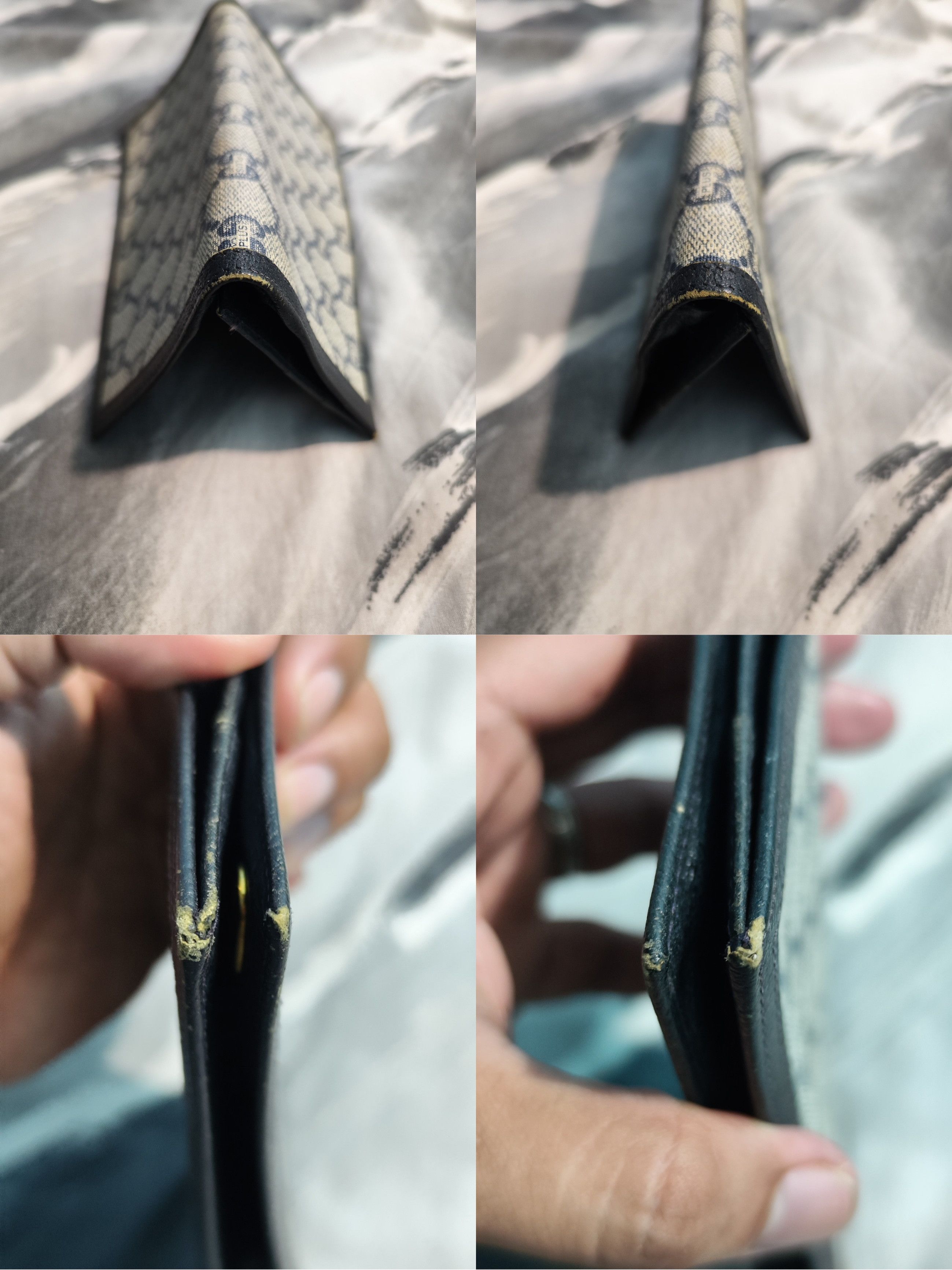 Gucci Gucci - Vintage GG Plus Monogram Long Bifold Wallet Size ONE SIZE - 7 Thumbnail