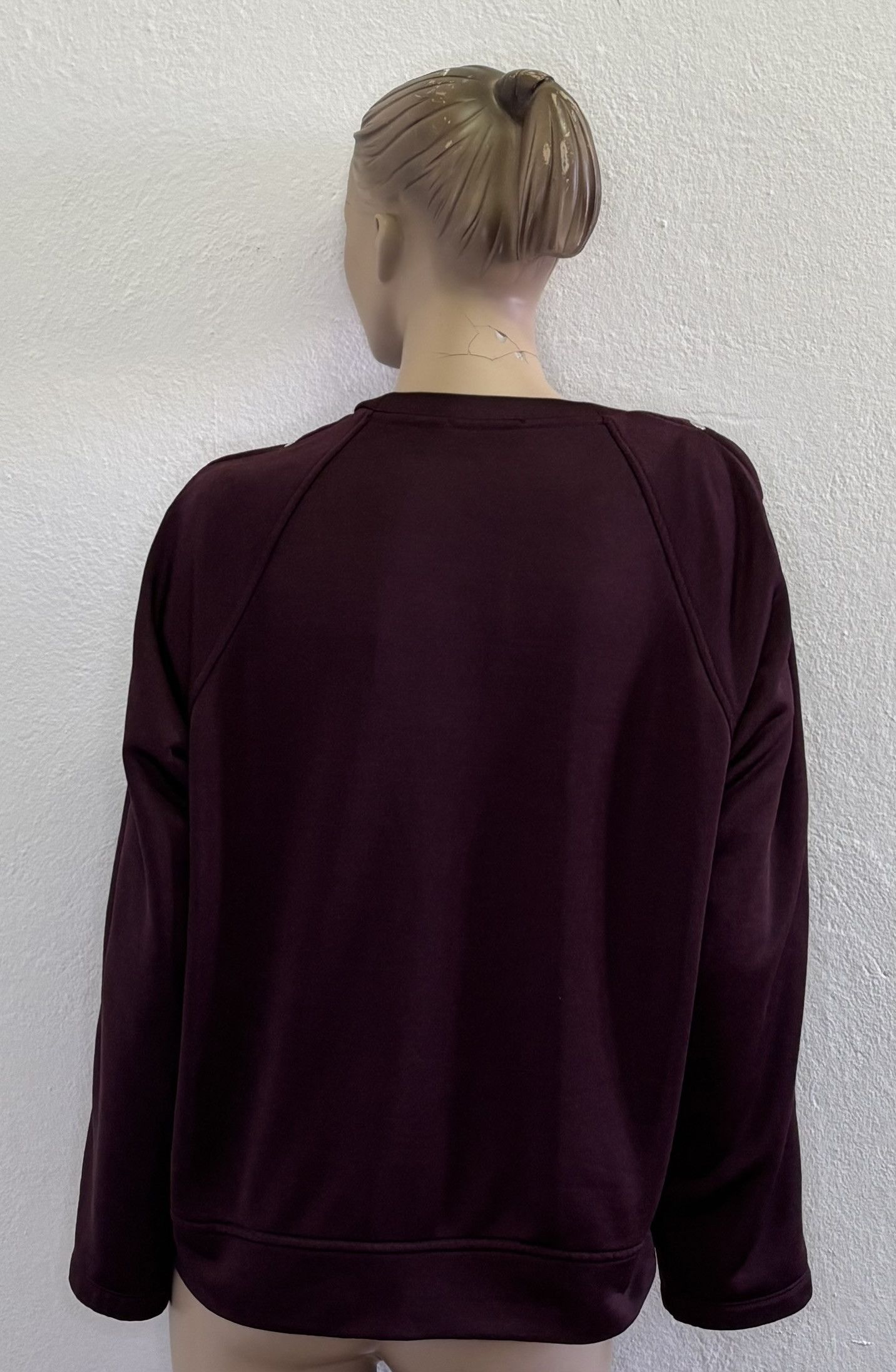 Alexander Wang × T by Alexander Wang T by Alexander Wang burgundy sweatshirt small Size S / US 4 / IT 40 - 2 Thumbnail