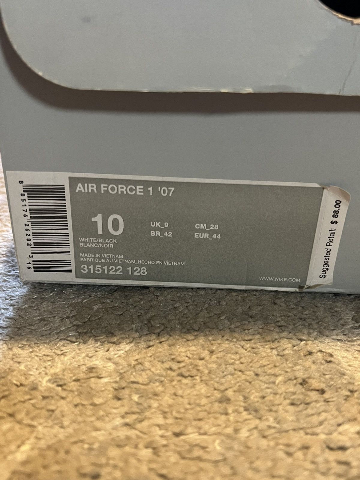 Nike Nike Air Force 1 Premium Halloween Size US 10 / EU 43 - 2 Thumbnail