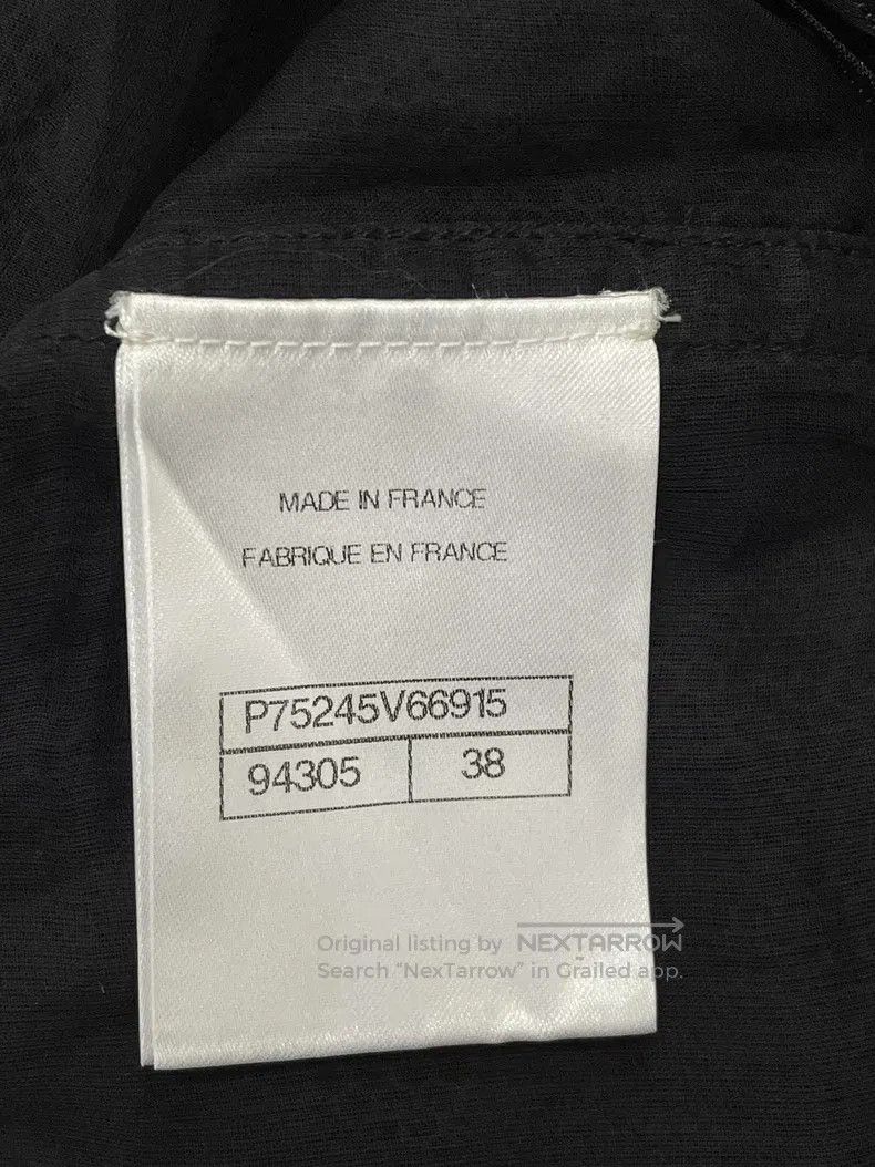 Chanel Chanel Dakar Series Black Lace Floral Trousers Size 25" / US 0 / IT 36 - 5 Thumbnail