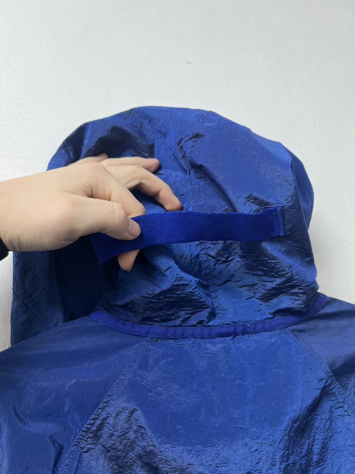 Stone Island Rare Vintage Stone Island Nylon Jacket Metal Blue Mens Size US L / EU 52-54 / 3 - 24 Thumbnail