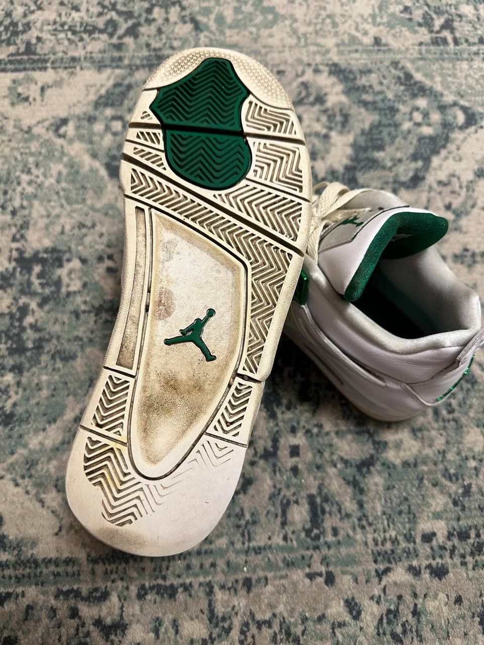Jordan Brand Air Jordan Retro Green Metallic Size US 10 / EU 43 - 4 Thumbnail