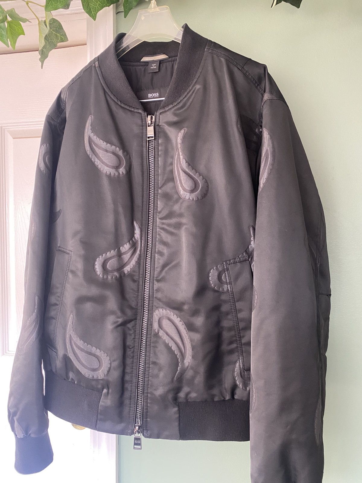 Hugo Boss Hugo Boss Paisley Bomber Jacket Size US M / EU 48-50 / 2 - 4 Thumbnail