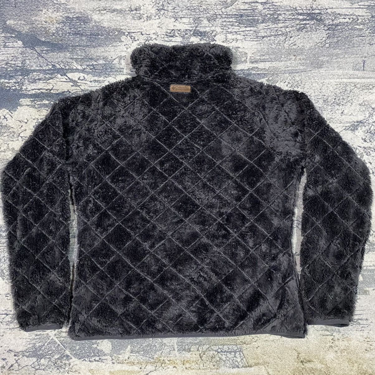 Columbia × Vintage Vintage Colombia Sherpa Quilted Zipper Jacket Sweater Size L / US 10 / IT 46 - 7 Thumbnail