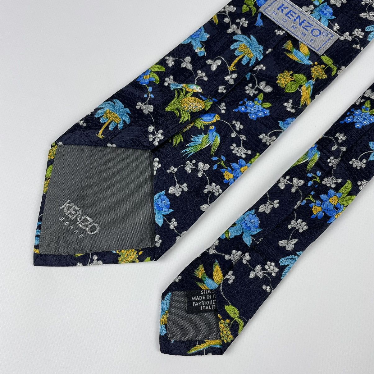 Kenzo Kenzo Homme Abstraction Silk Tie Size ONE SIZE - 3 Thumbnail