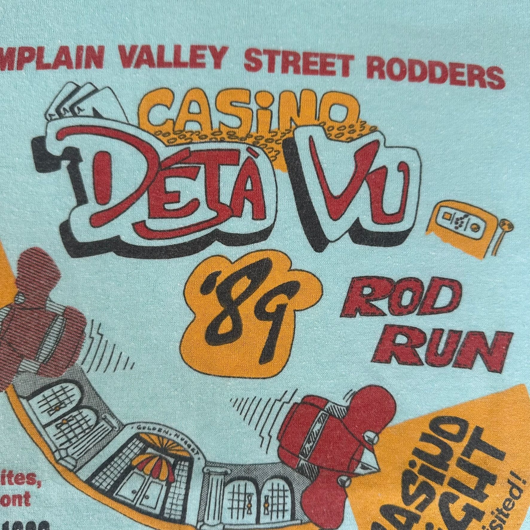 Vintage Vintage 80s Champlain Valley Hot Rod Run T-Shirt 1989 Paper Size US M / EU 48-50 / 2 - 3 Thumbnail