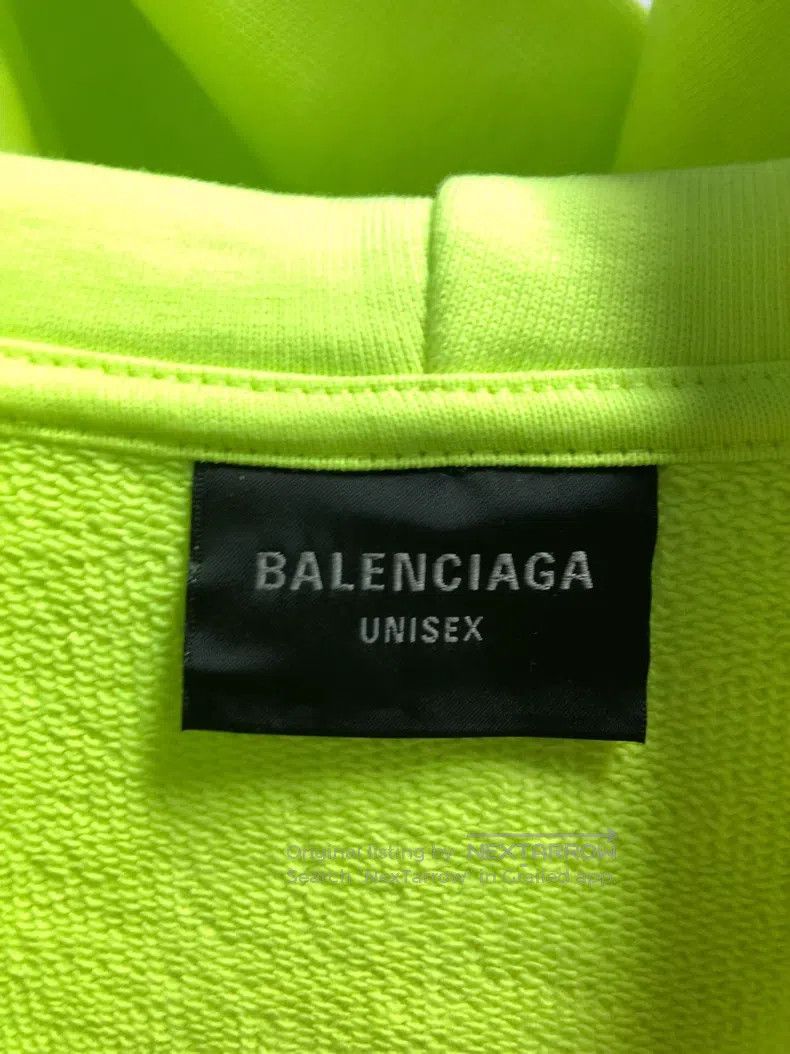 Balenciaga Balenciaga Letter Printed Hooded Zip-Up Loose Long Sleeve Size US S / EU 44-46 / 1 - 4 Thumbnail