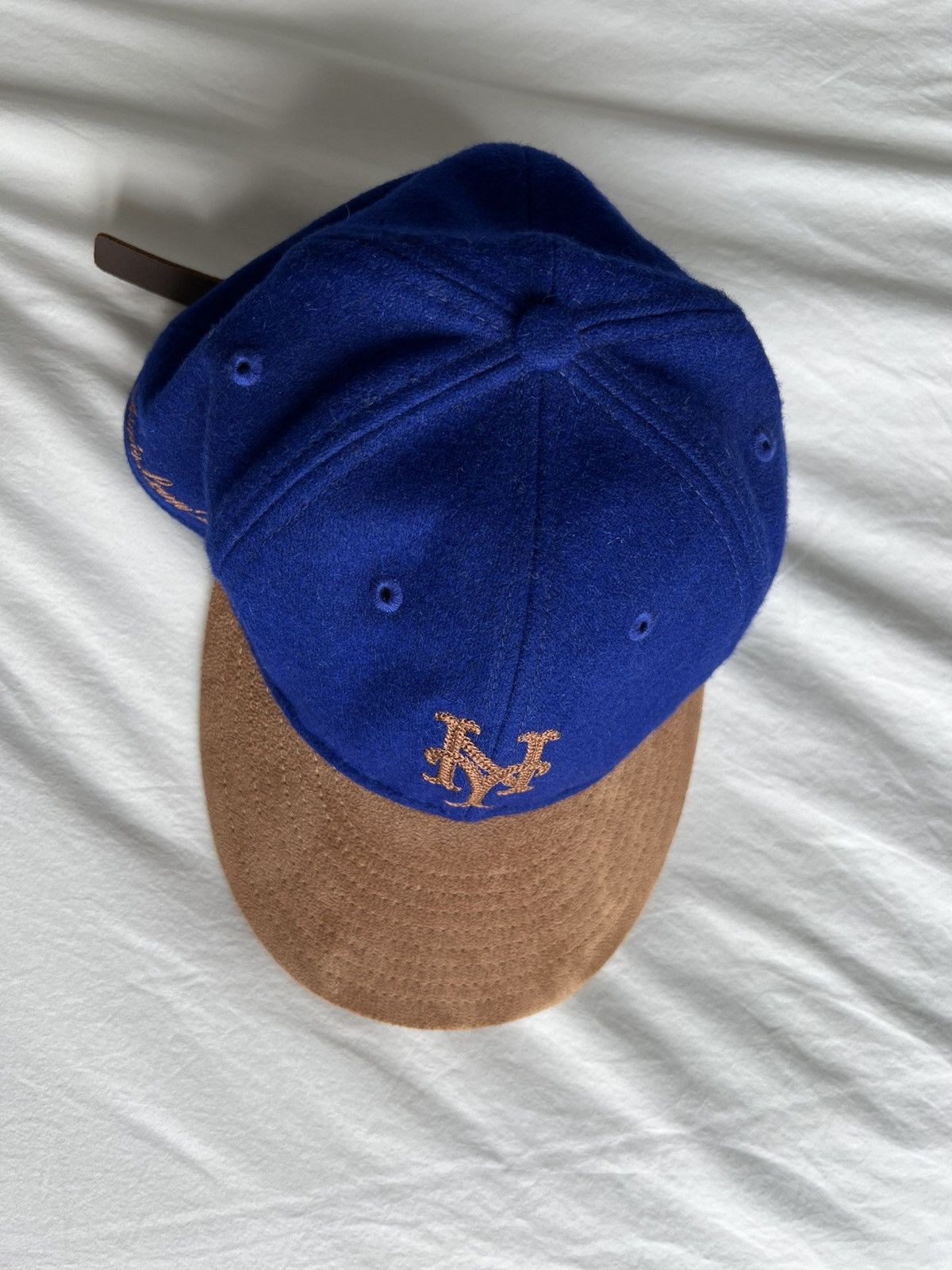 Aime Leon Dore Aimé Leon Dore New Era Melton Wool/ Suede Mets Hat Size ONE SIZE - 8 Thumbnail