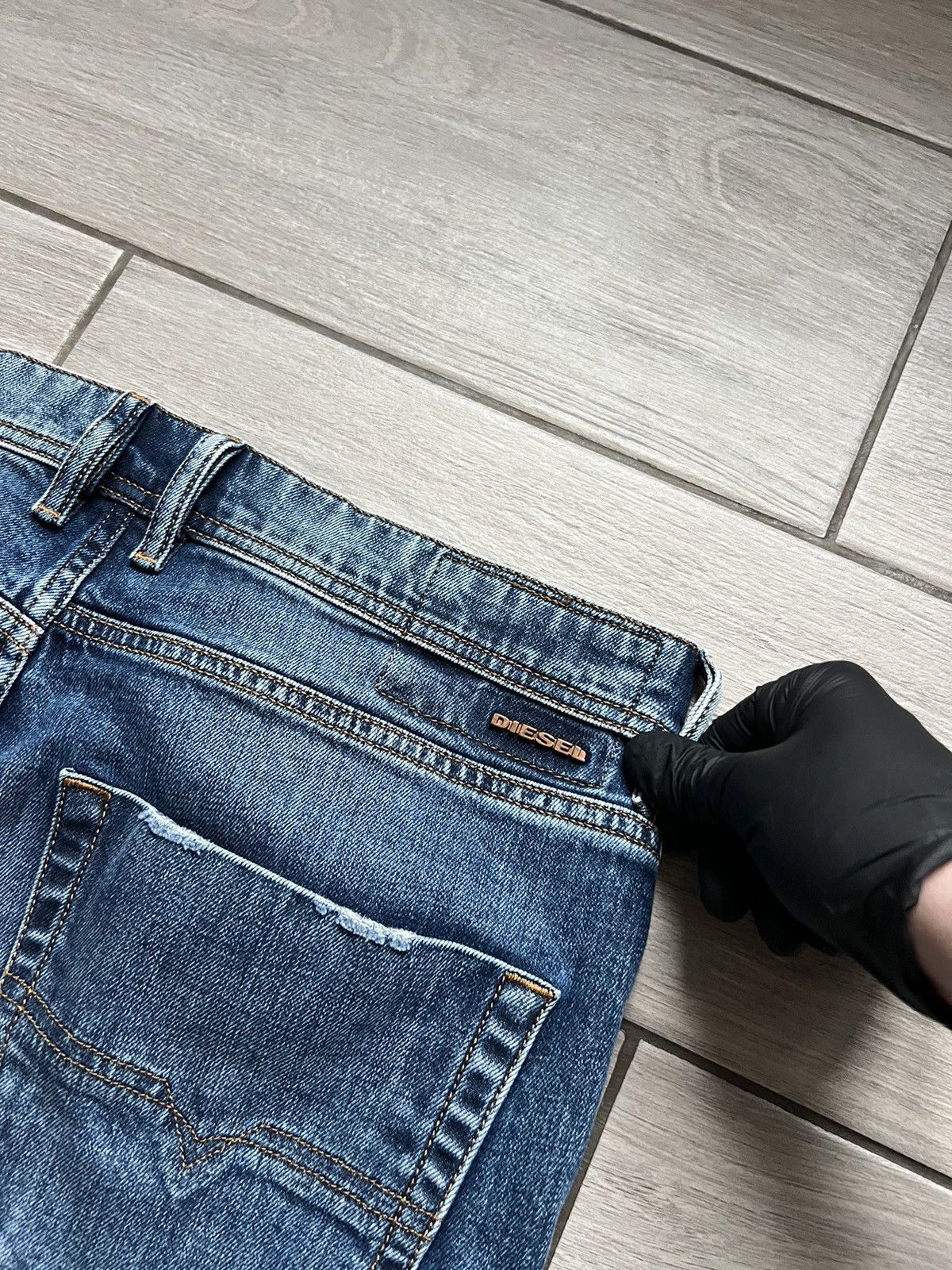 Diesel × Jean × Vintage Diesel Pants Denim Vintage Jeans Very Rare Y2k Style Size US 34 / EU 50 - 7 Thumbnail