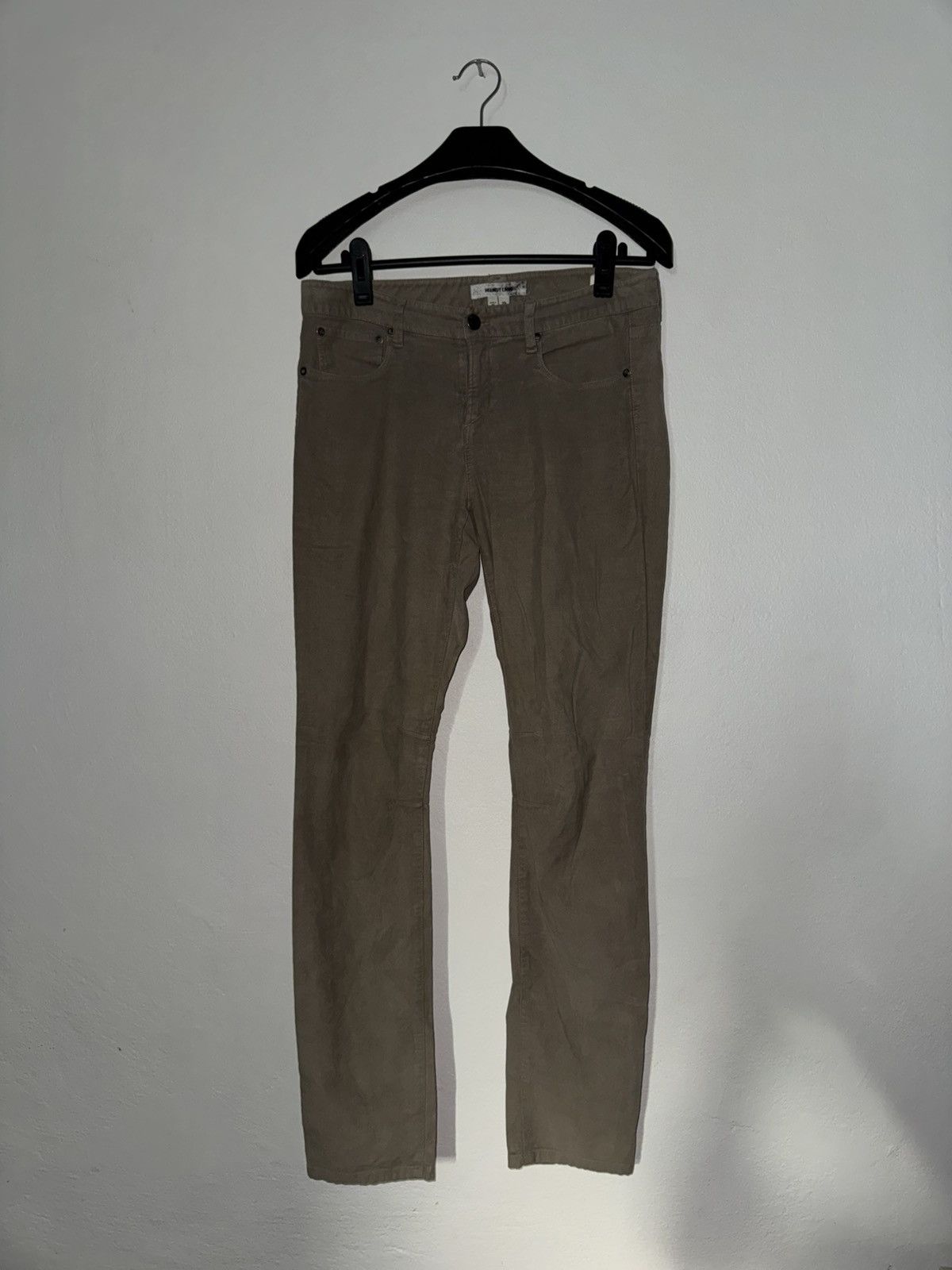 Helmut Lang Velour pant Size US 29 - 1 Thumbnail