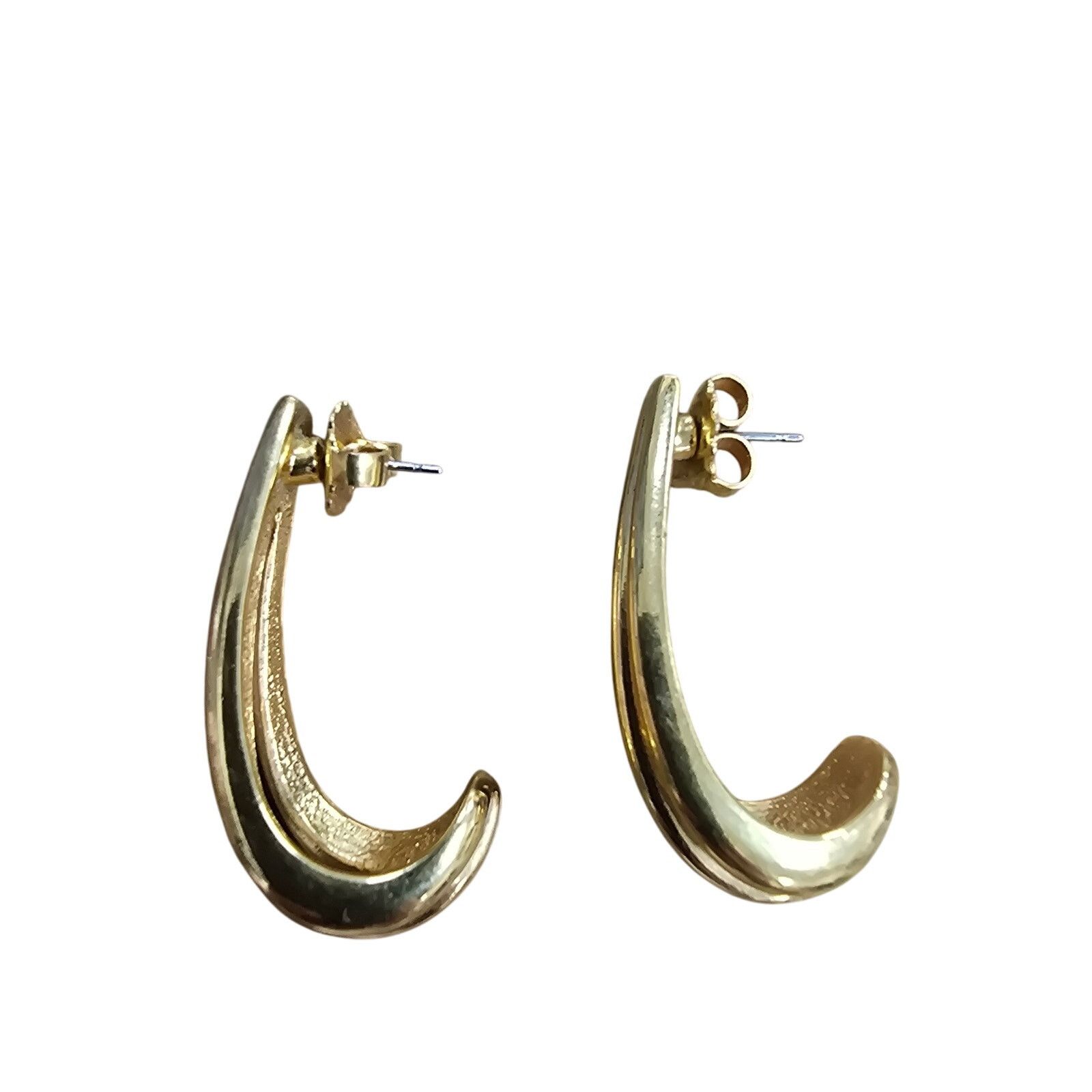 Other Vintage Avon Drop Goldtone Earrings, 1.5 inch Size ONE SIZE - 3 Thumbnail