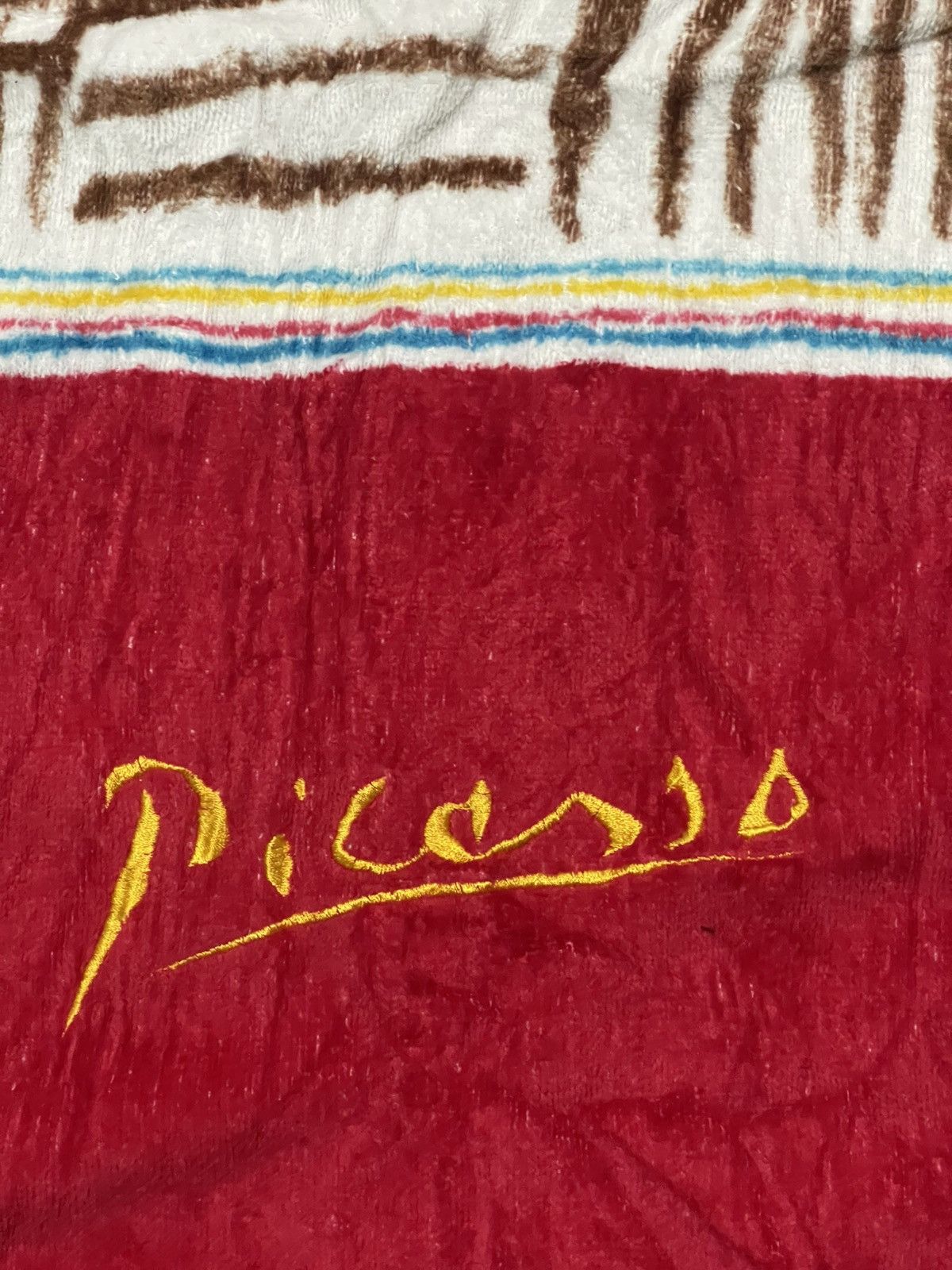 Vintage Vintage Picasso Beach Towel Size ONE SIZE - 3 Thumbnail