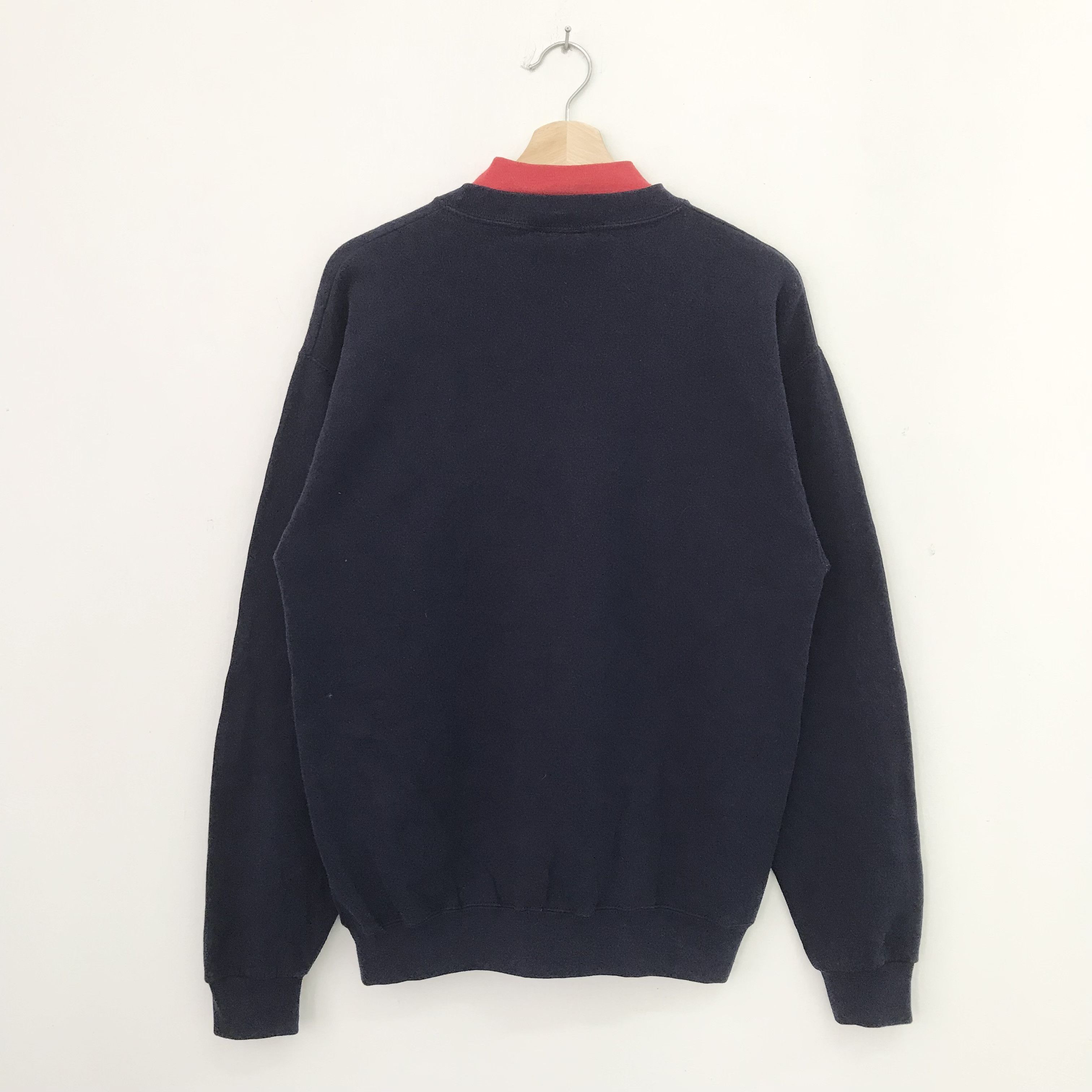 Vintage Vintage 90s Cardinal Bird Blue Sweatshirt Medium - 483 Size US M / EU 48-50 / 2 - 2 Thumbnail