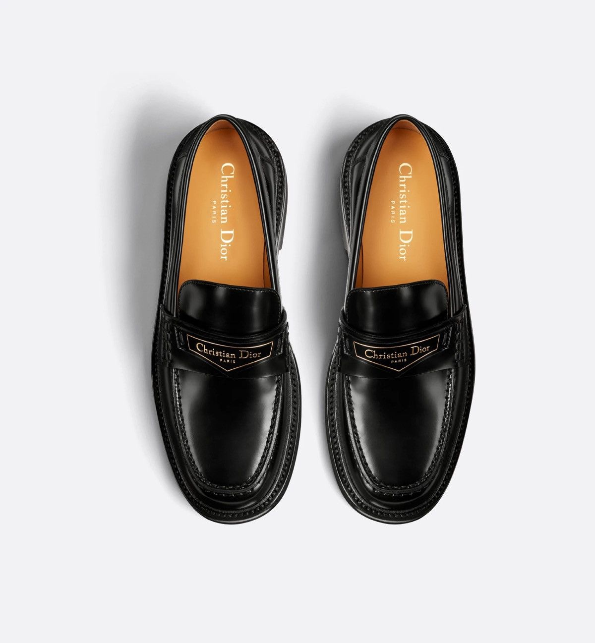 Dior Dior Boy Loafer Black Brushed Calfskin Size US 6 / IT 36 - 1 Thumbnail