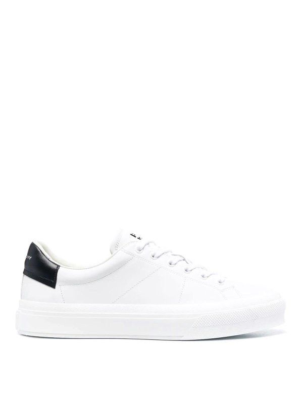 Givenchy o1lv12m1025 City Sport Lace Up Sneakers in White Size US 9 / EU 42 - 1 Thumbnail