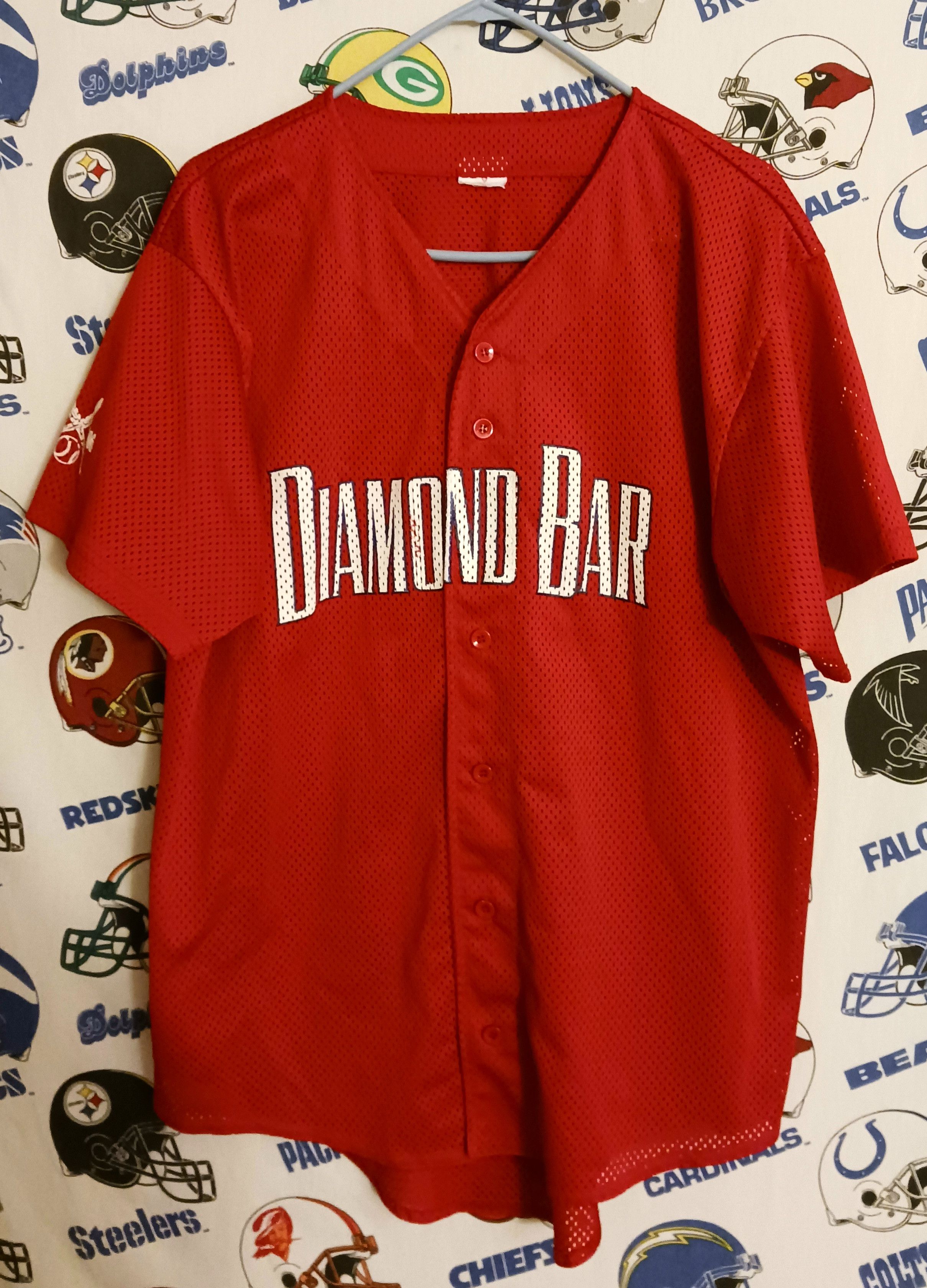MLB 2006 Diamond Bar California Baseball Jersey Size US L / EU 52-54 / 3 - 1 Thumbnail