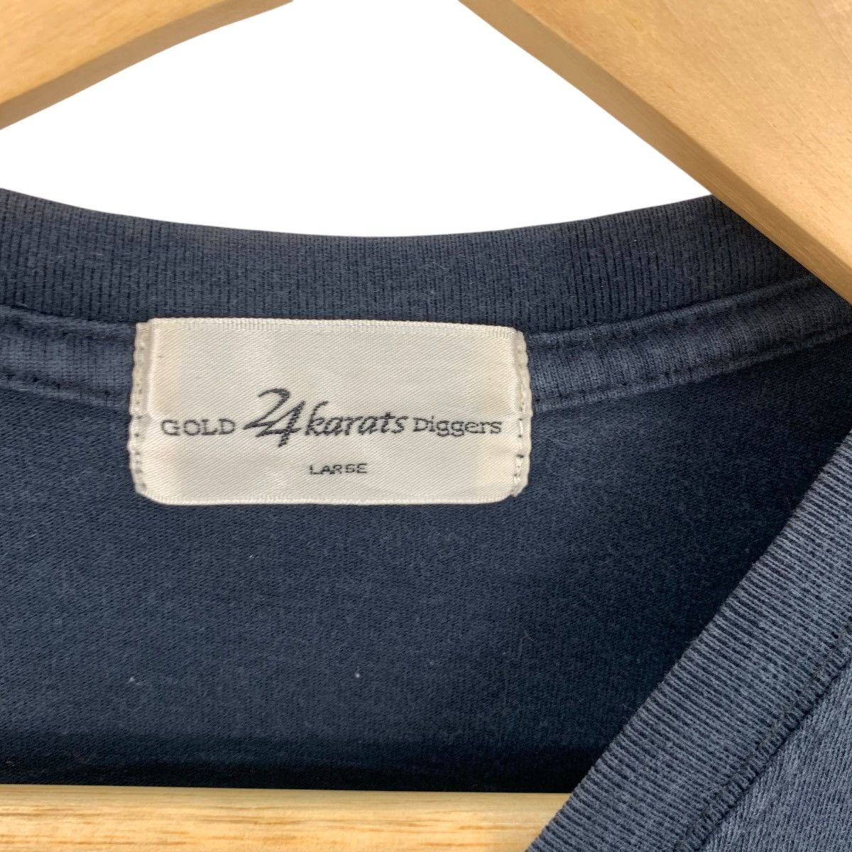 Vintage Vintage 24 KARATS TOKYO JAPAN Gold Diggers Tee Shirt Top Size US L / EU 52-54 / 3 - 9 Thumbnail