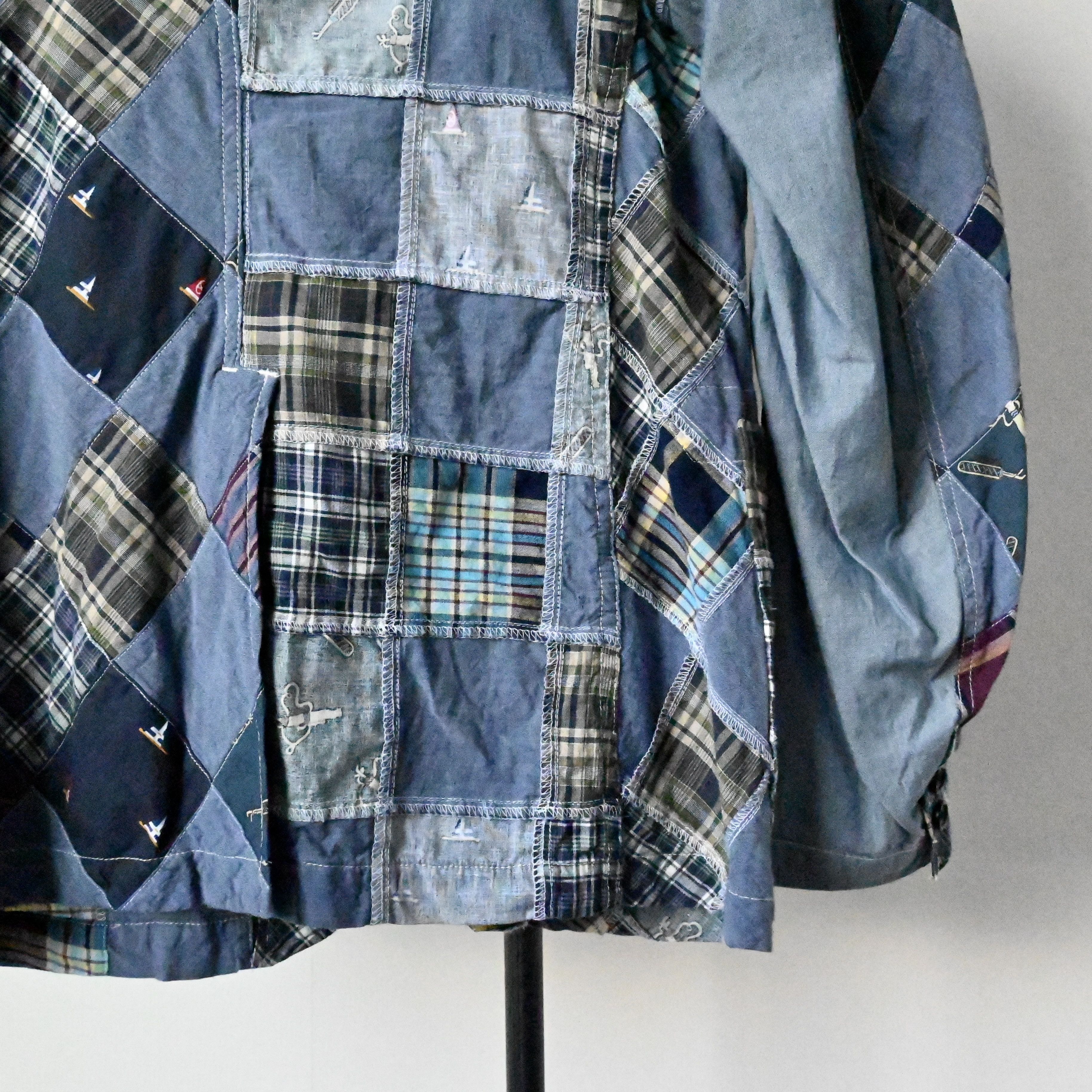 Beams Plus × Engineered Garments Engineered Garments x Beams Plus patchwork cotton blazer Size US M / EU 48-50 / 2 - 5 Thumbnail